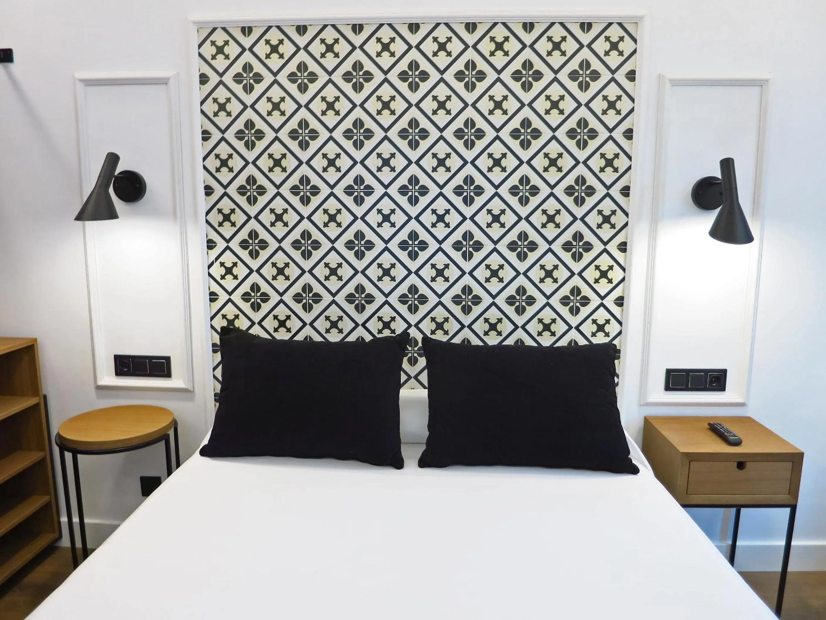 Bed in Hotel Colón Plaza