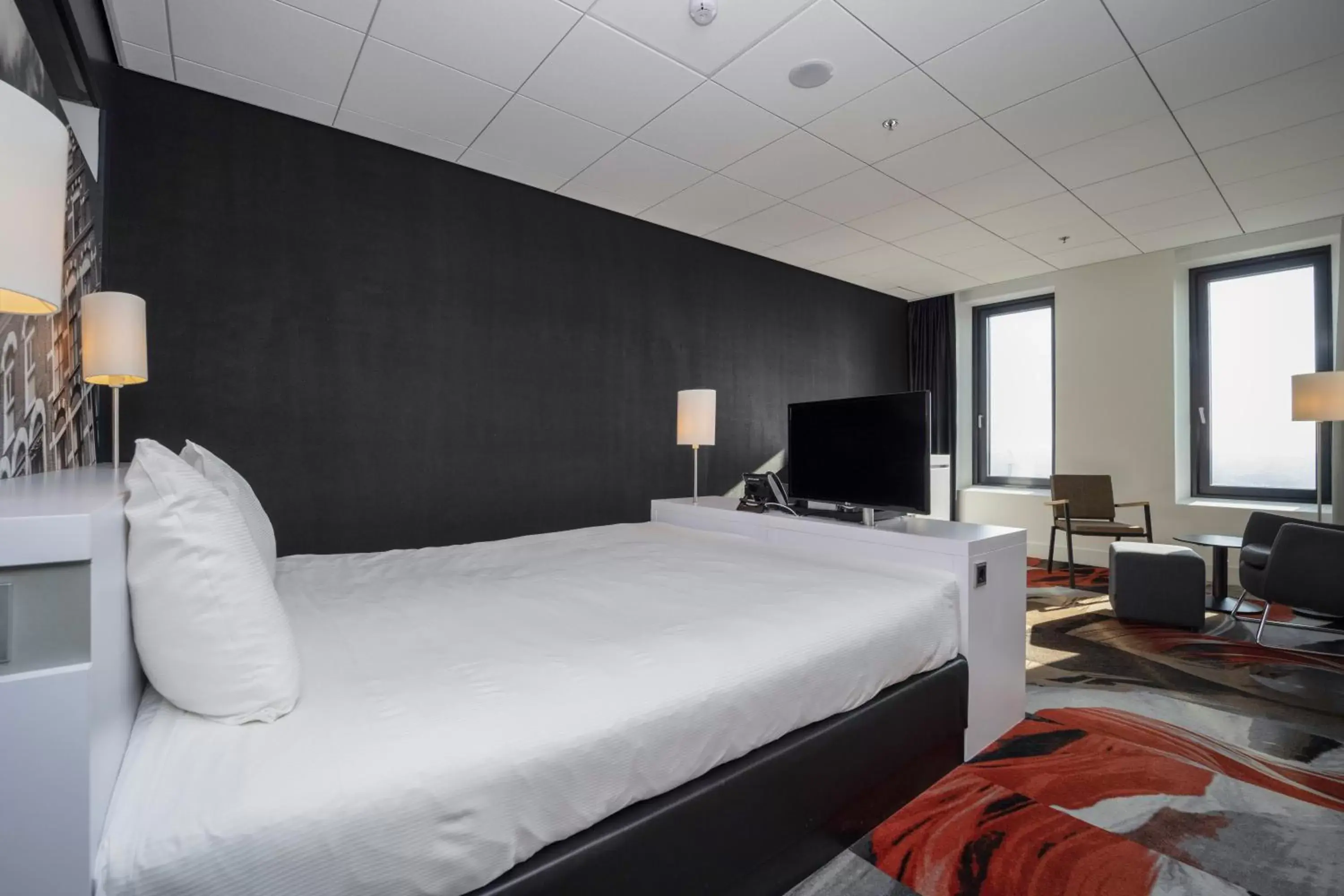 Bed in Fletcher Wellness-Hotel Leiden