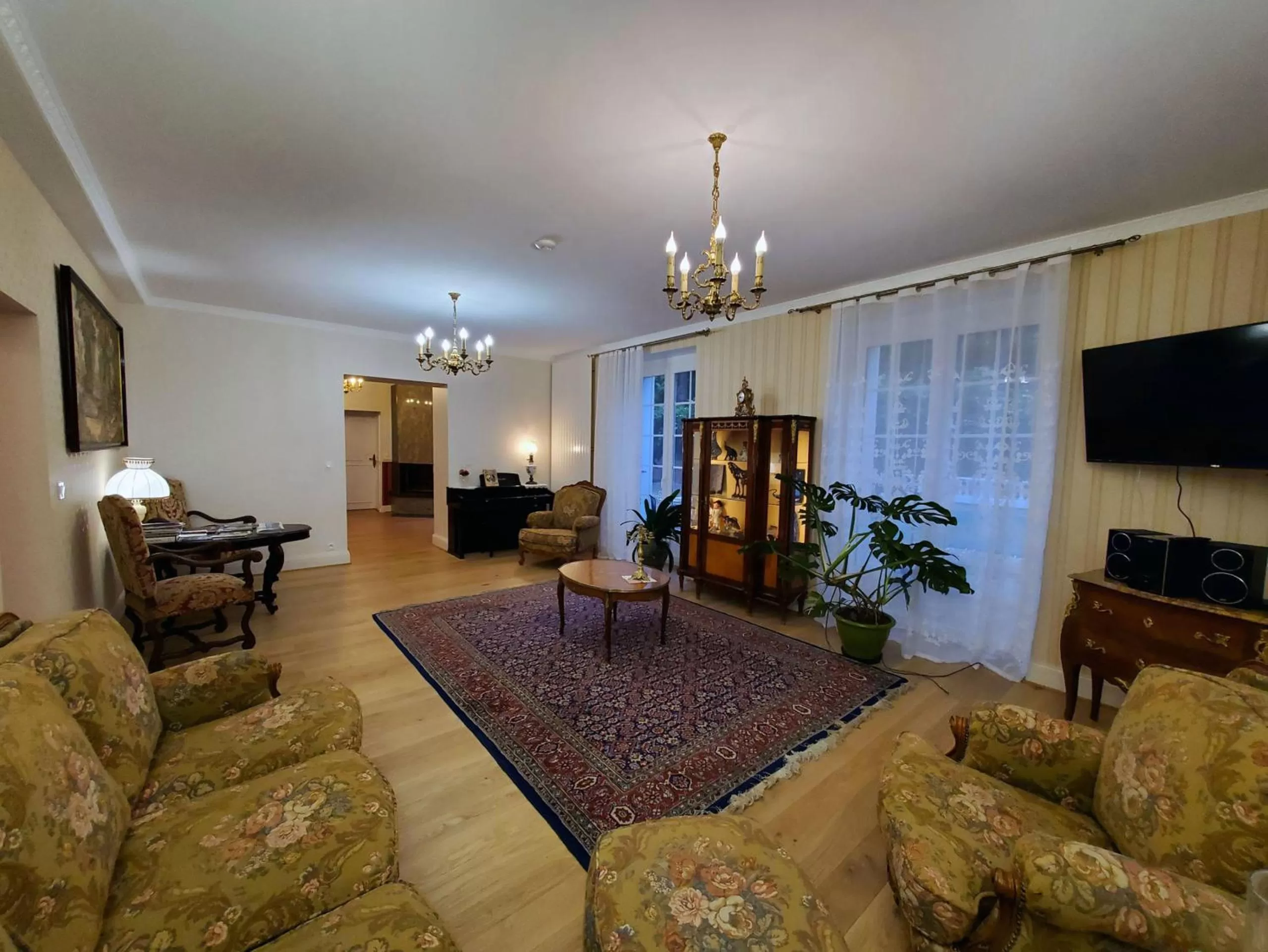 Living room in Logis Vélès