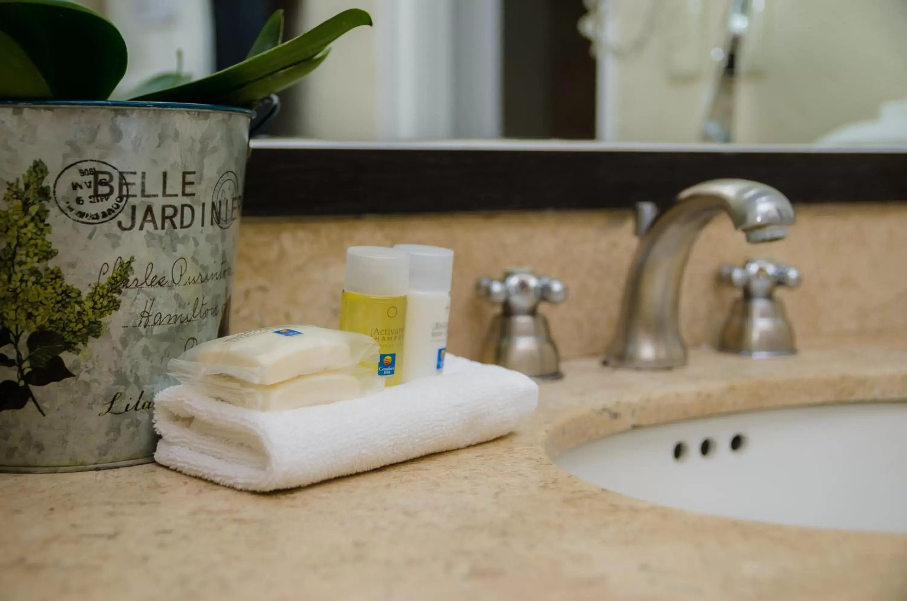 Bathroom in Comfort Inn Cordoba Bathroom in Comfort Inn Cordoba