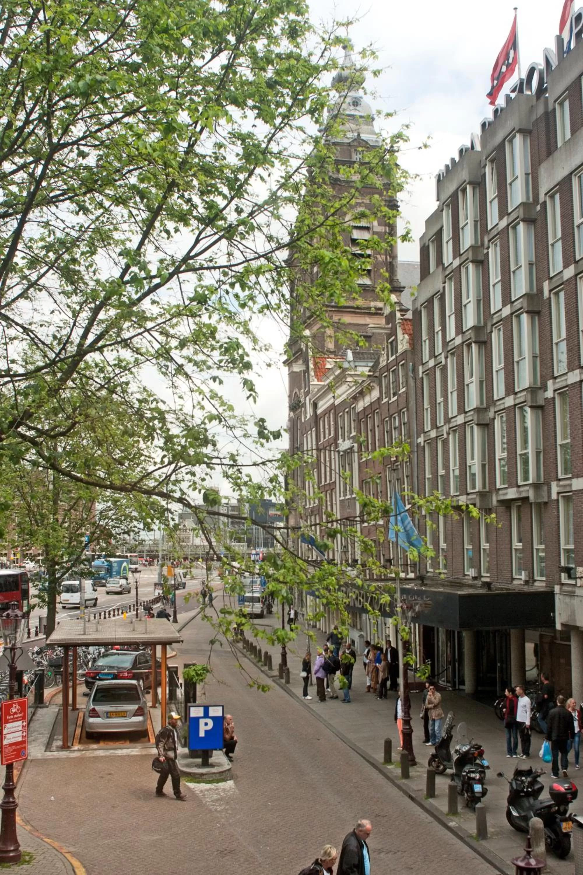 View (from property/room) in Hotel Prins Hendrik