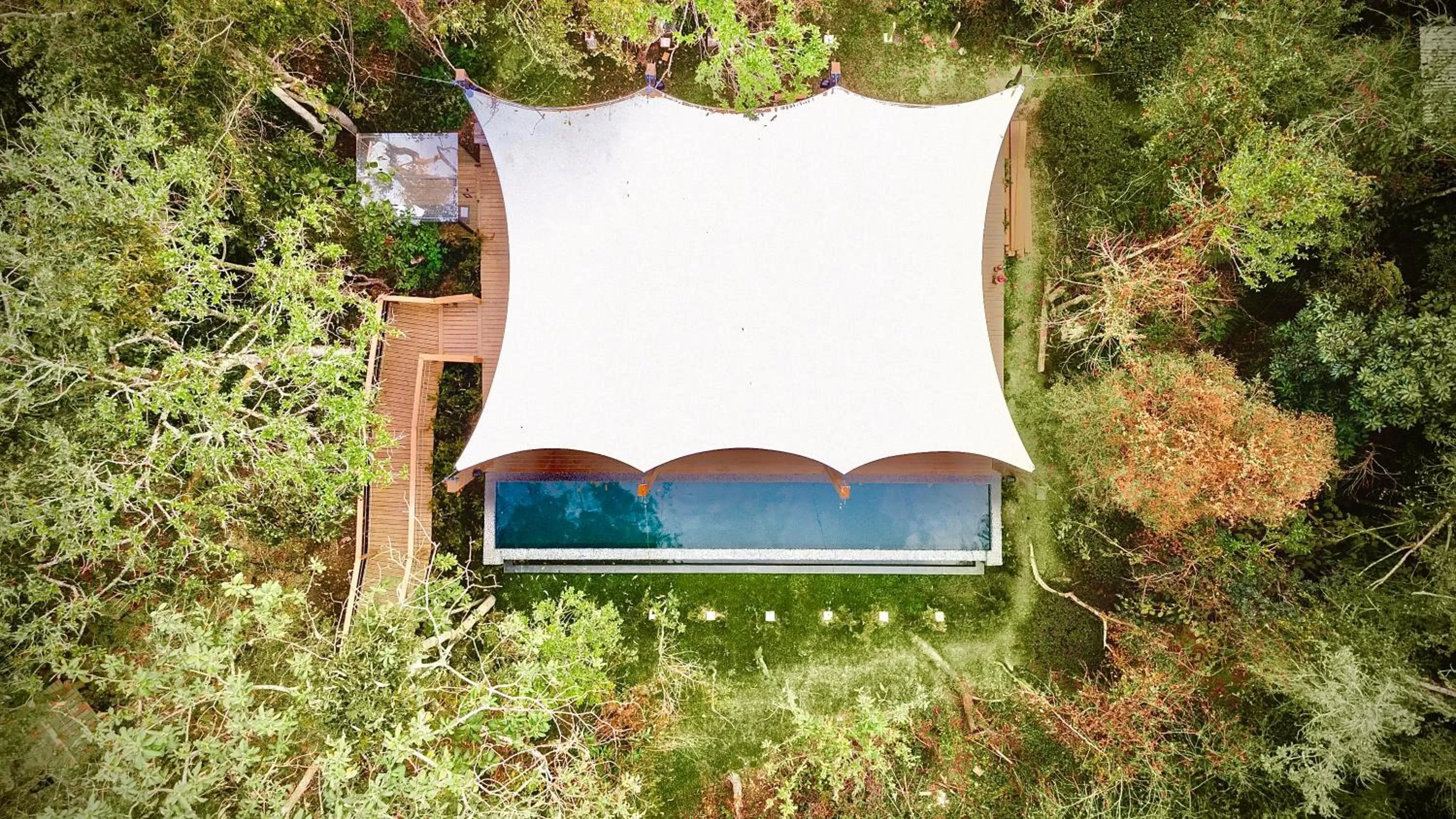 Pool view in Ort Hotel