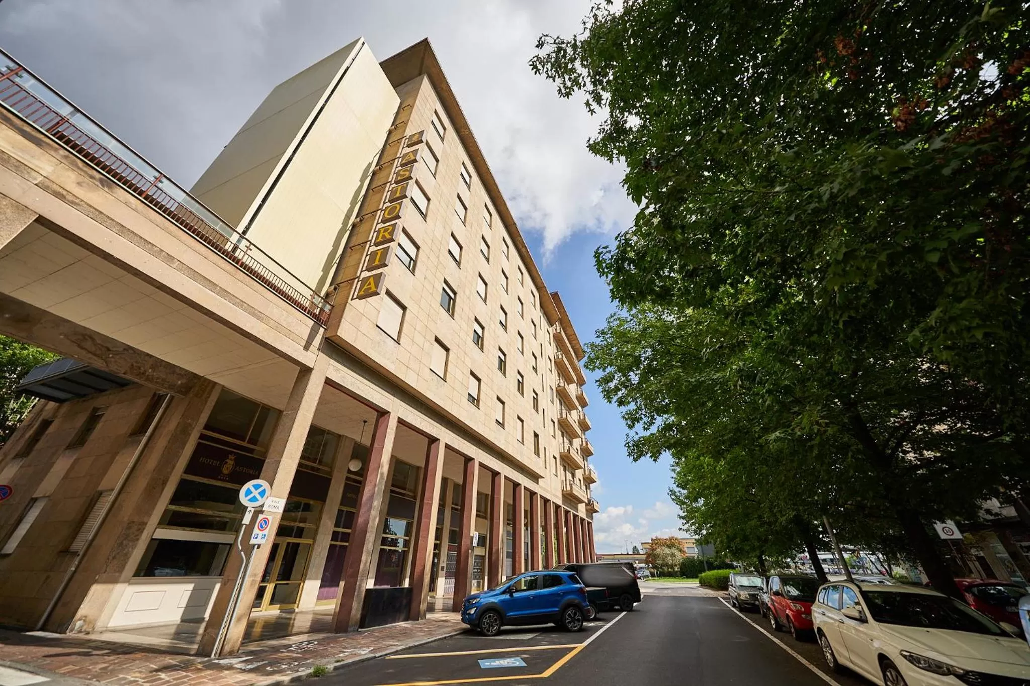 Street view in Hotel Astoria