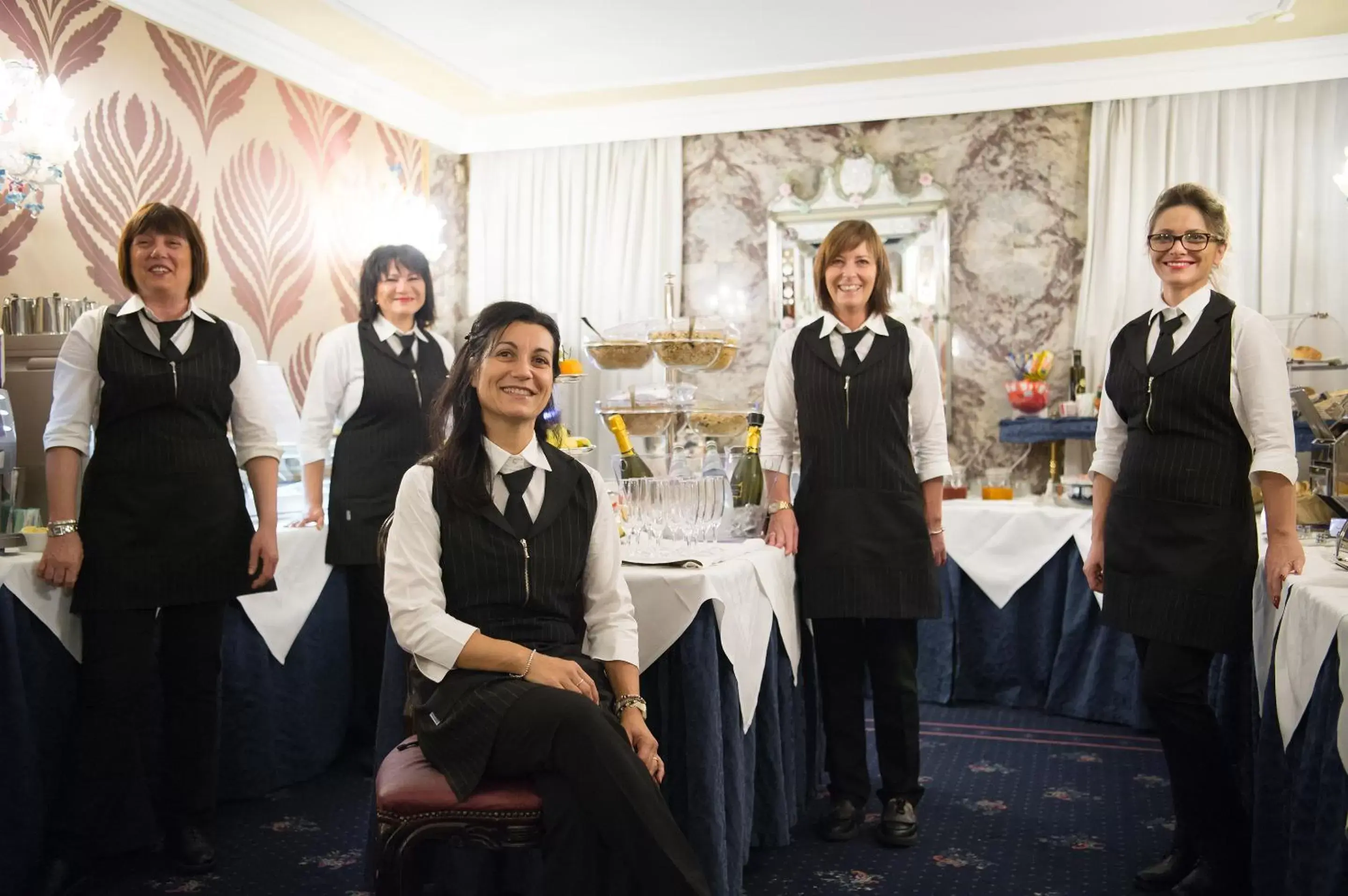 Staff in Hotel Montecarlo