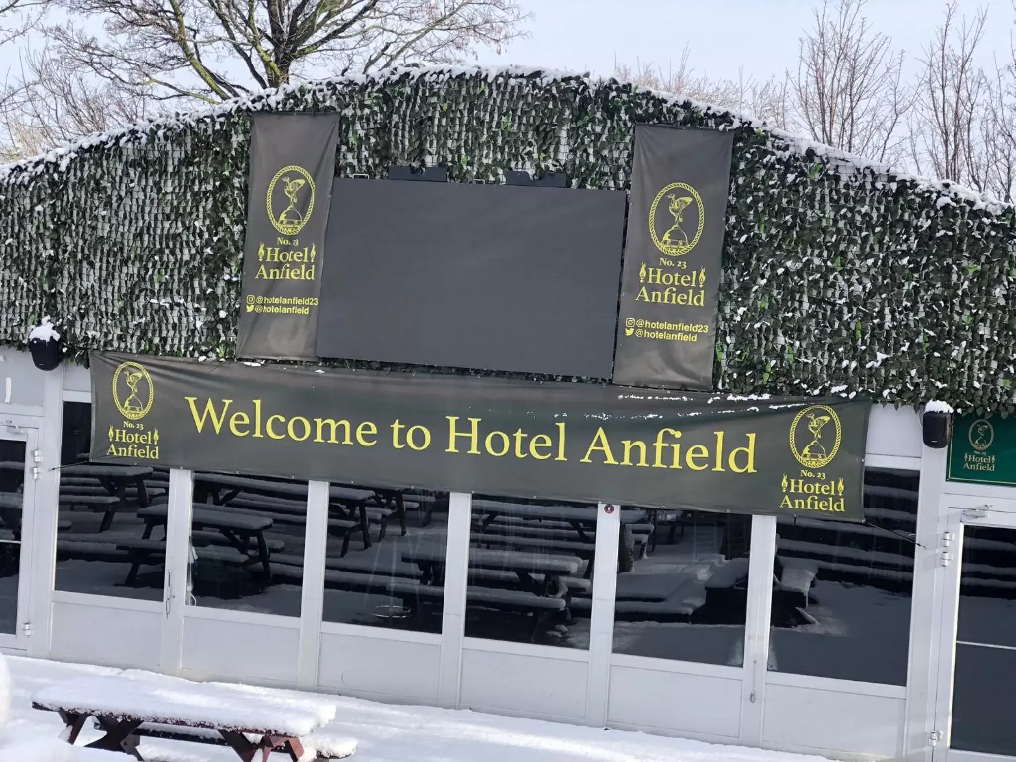 Property Logo/Sign in Hotel Anfield