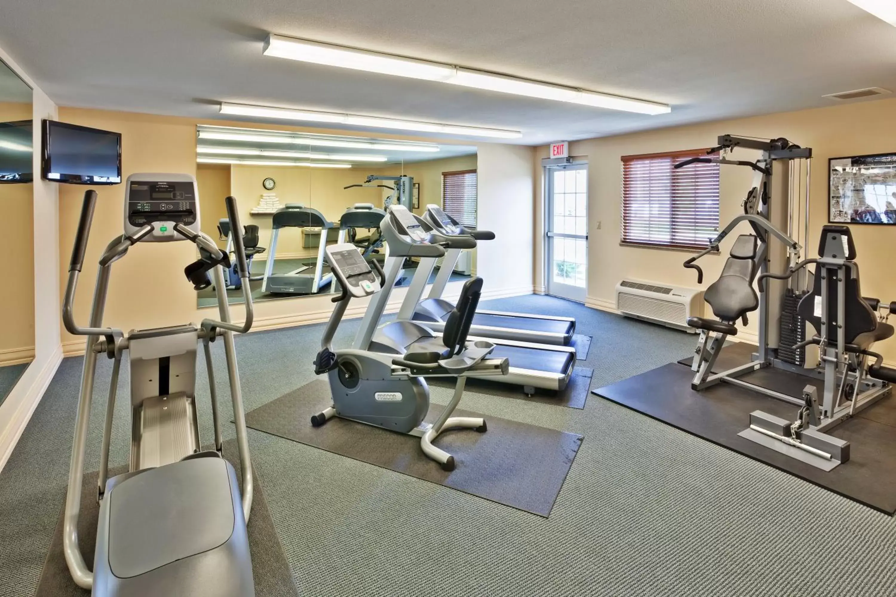 Fitness centre/facilities, Fitness Center/Facilities in Candlewood Suites Flowood, MS, an IHG Hotel
