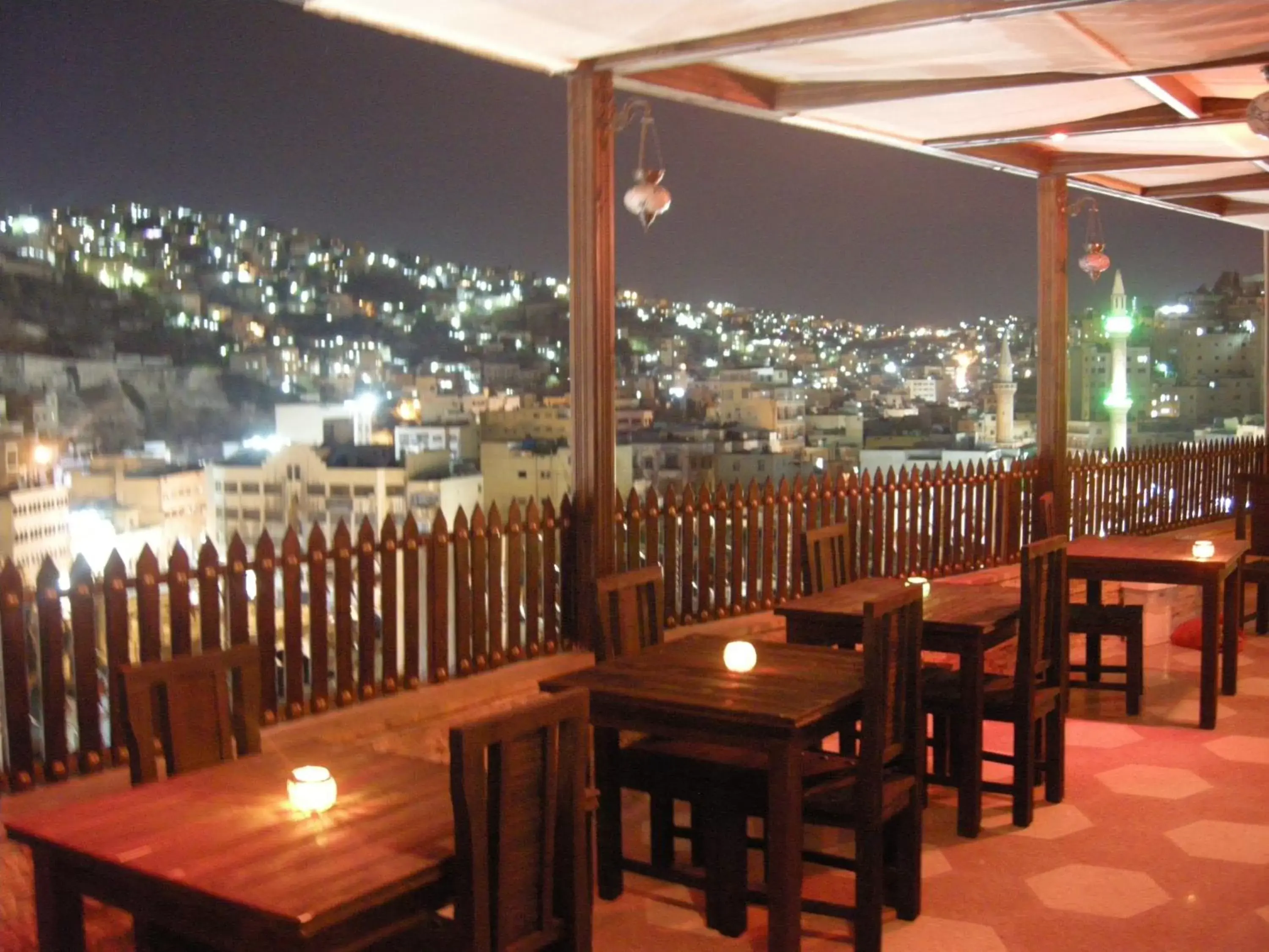 Balcony/Terrace, Restaurant/Places to Eat in Arab Tower Hotel