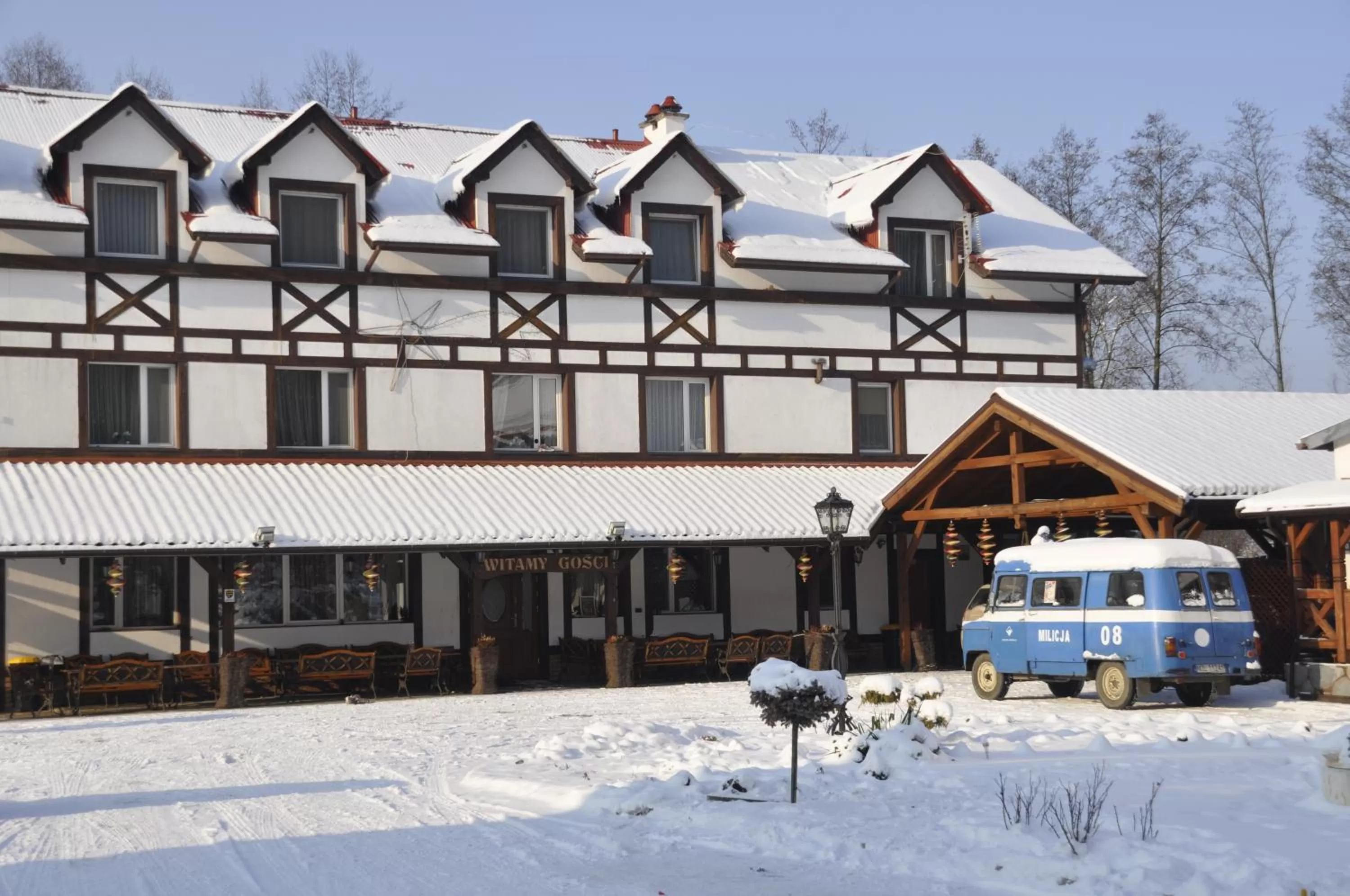 Facade/entrance in Ziołowa Dolina