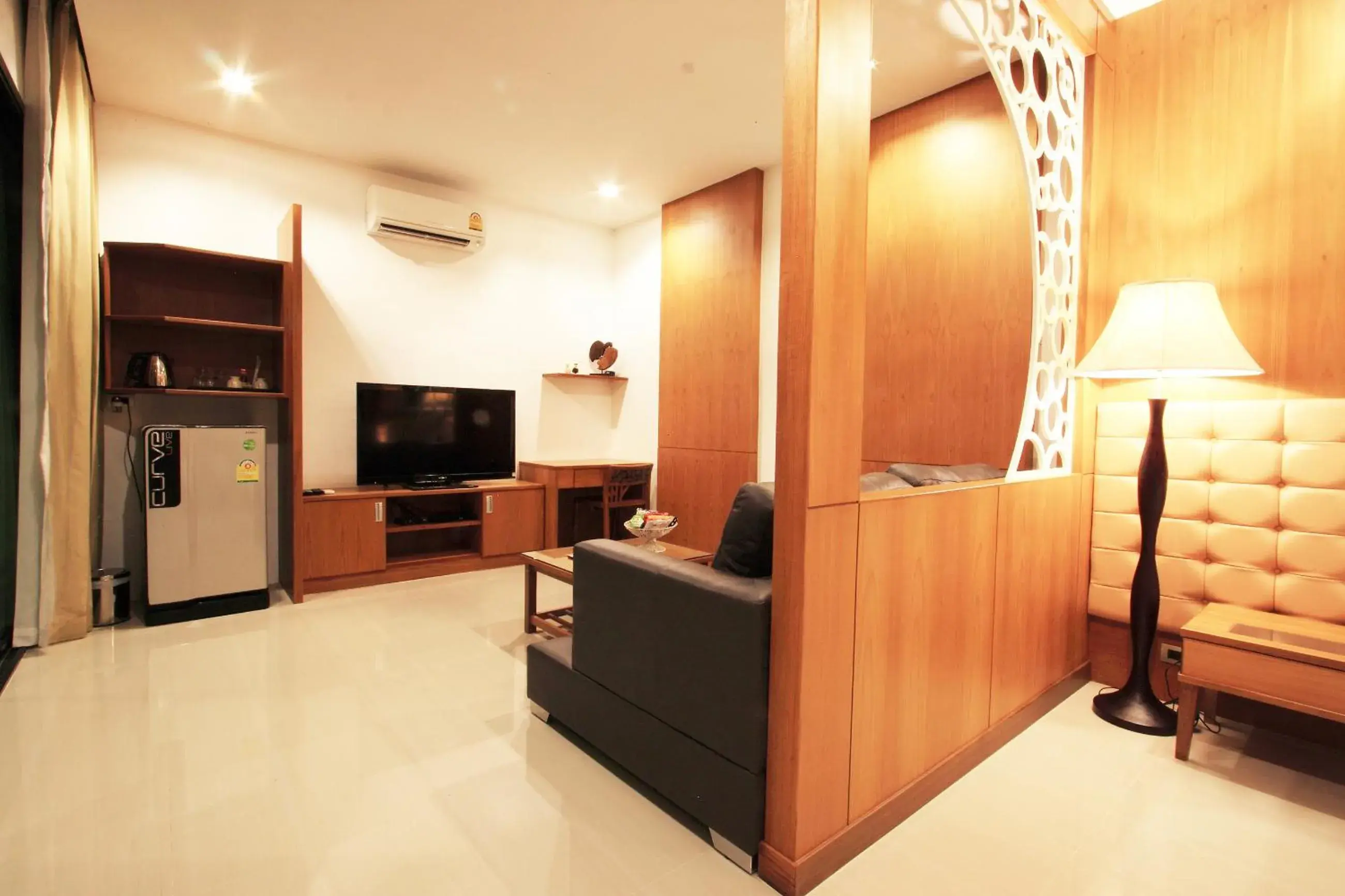 Living room, TV/Entertainment Center in The Vista Pool Villa