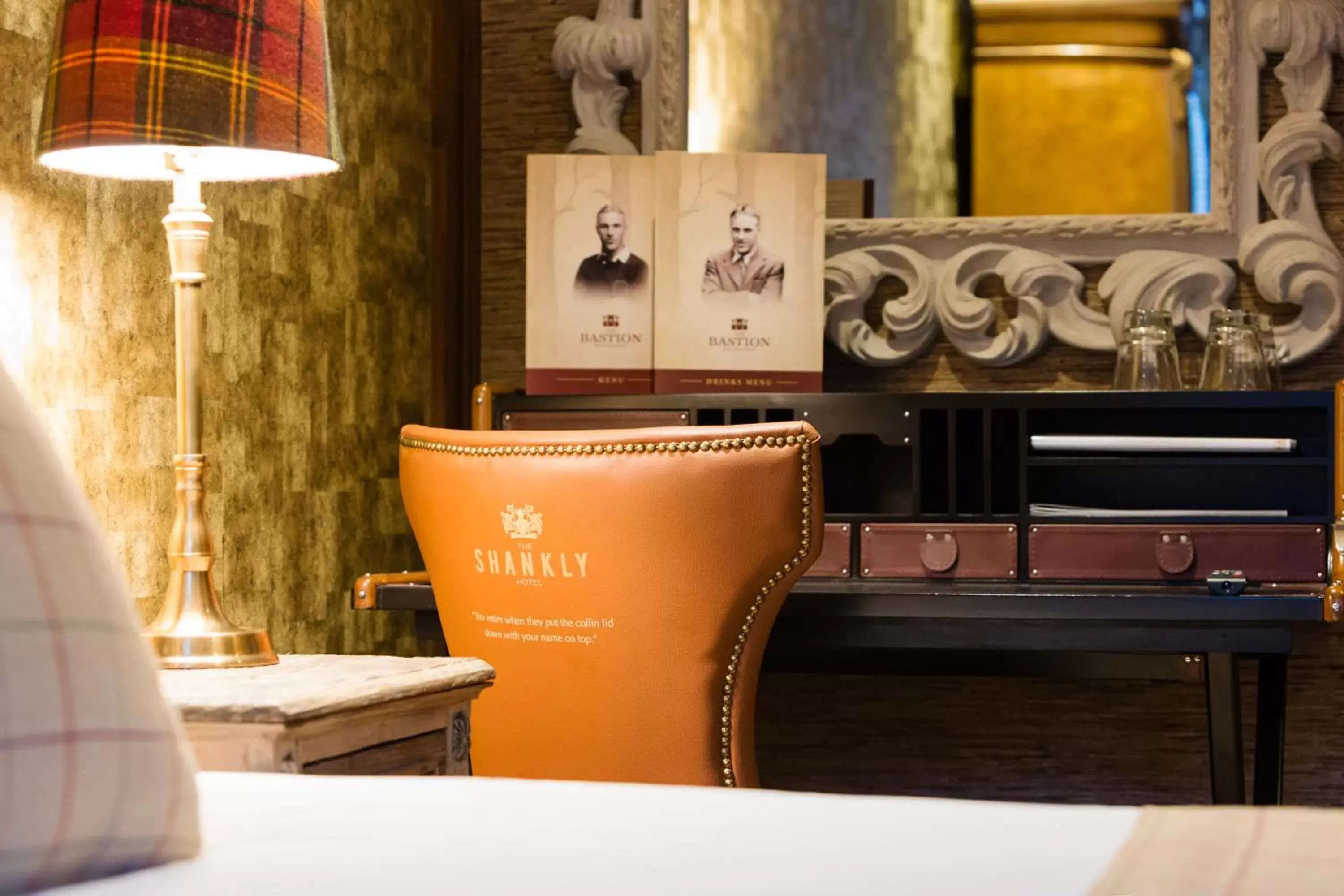 Seating area in The Shankly Hotel