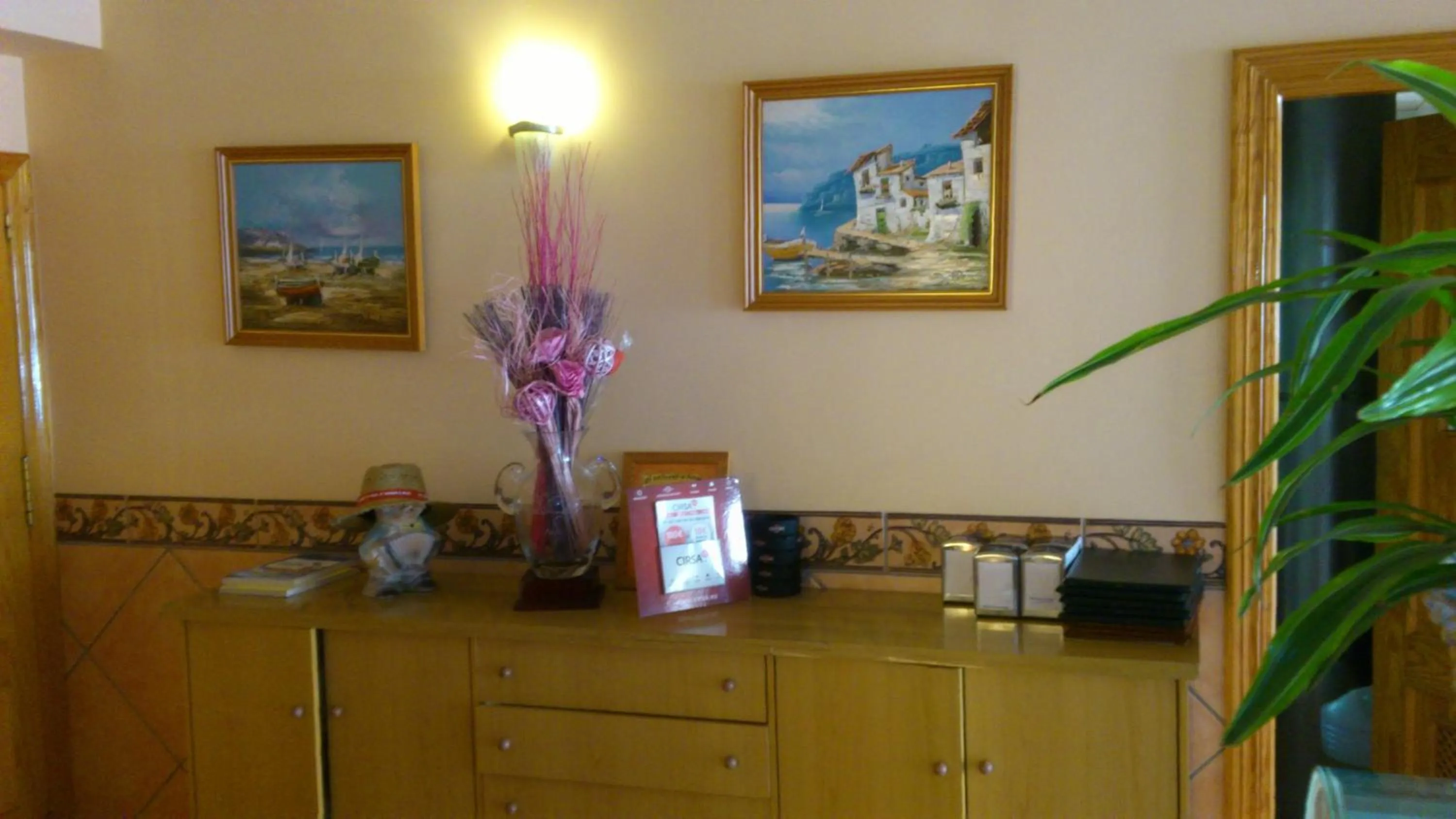 Decorative detail in Hotel Paloma