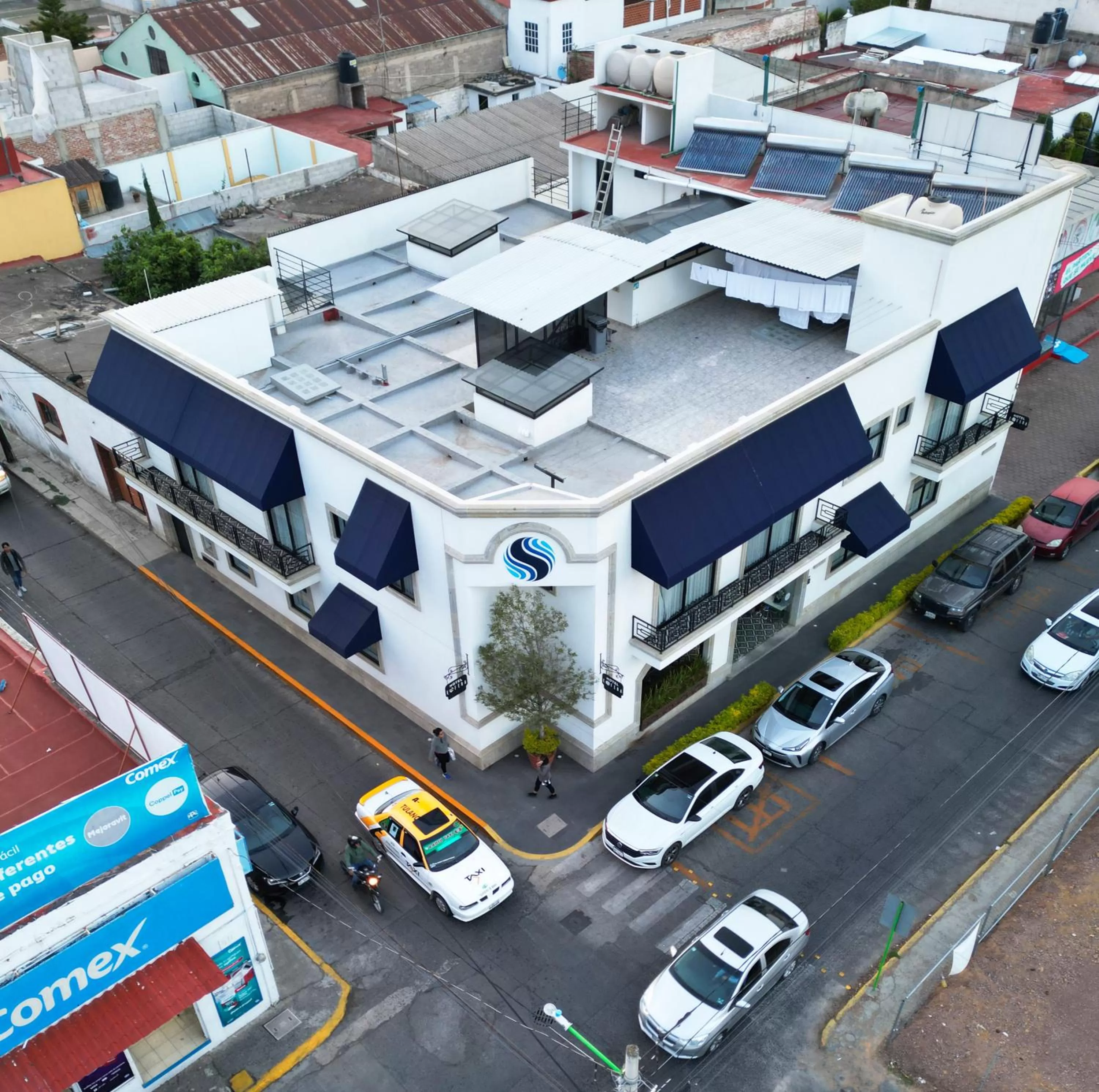 Property building, Bird's-eye View in Hotel Esfera Tulancingo