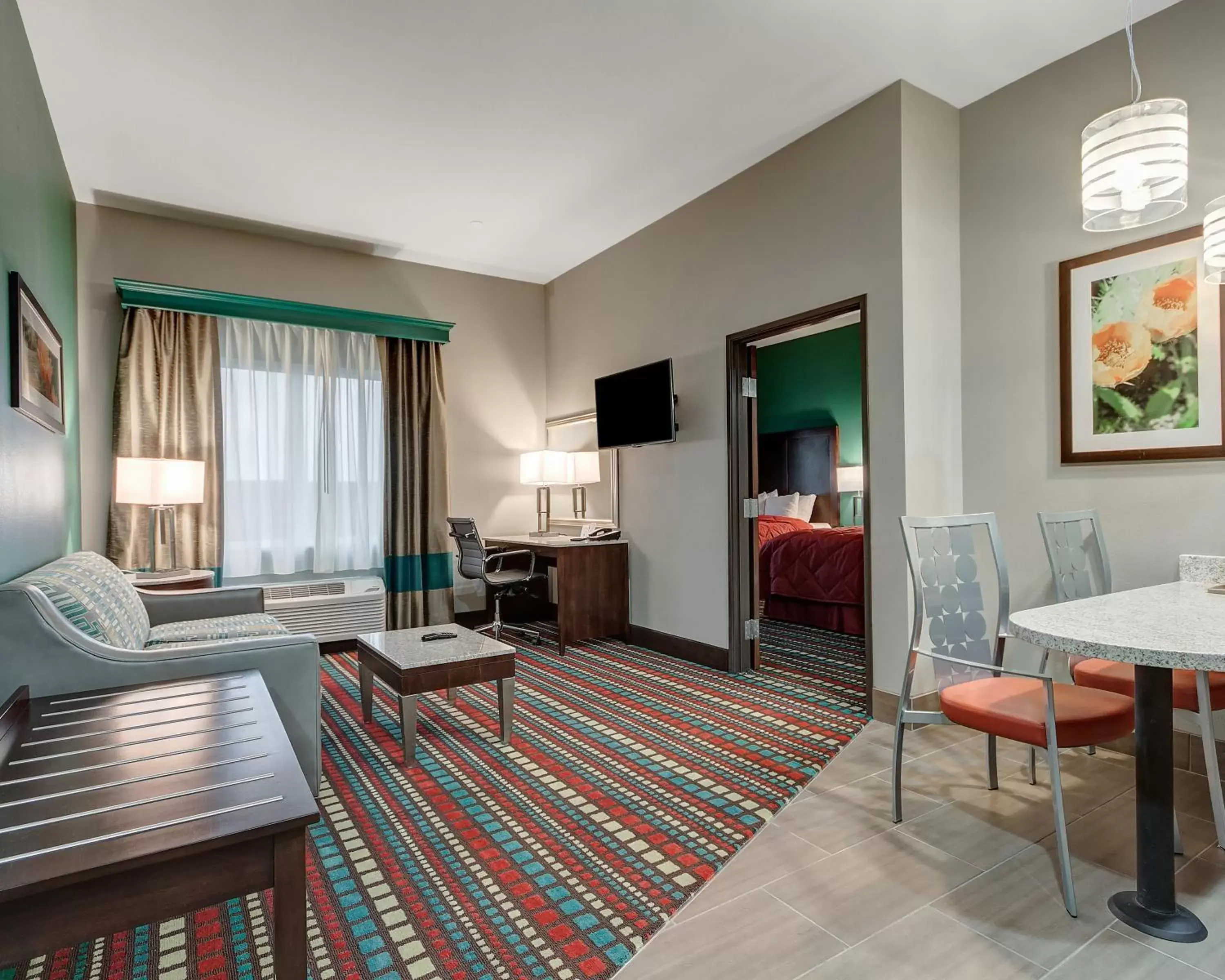 Queen Suite with Two Queen Beds in MainStay Suites Hobbs