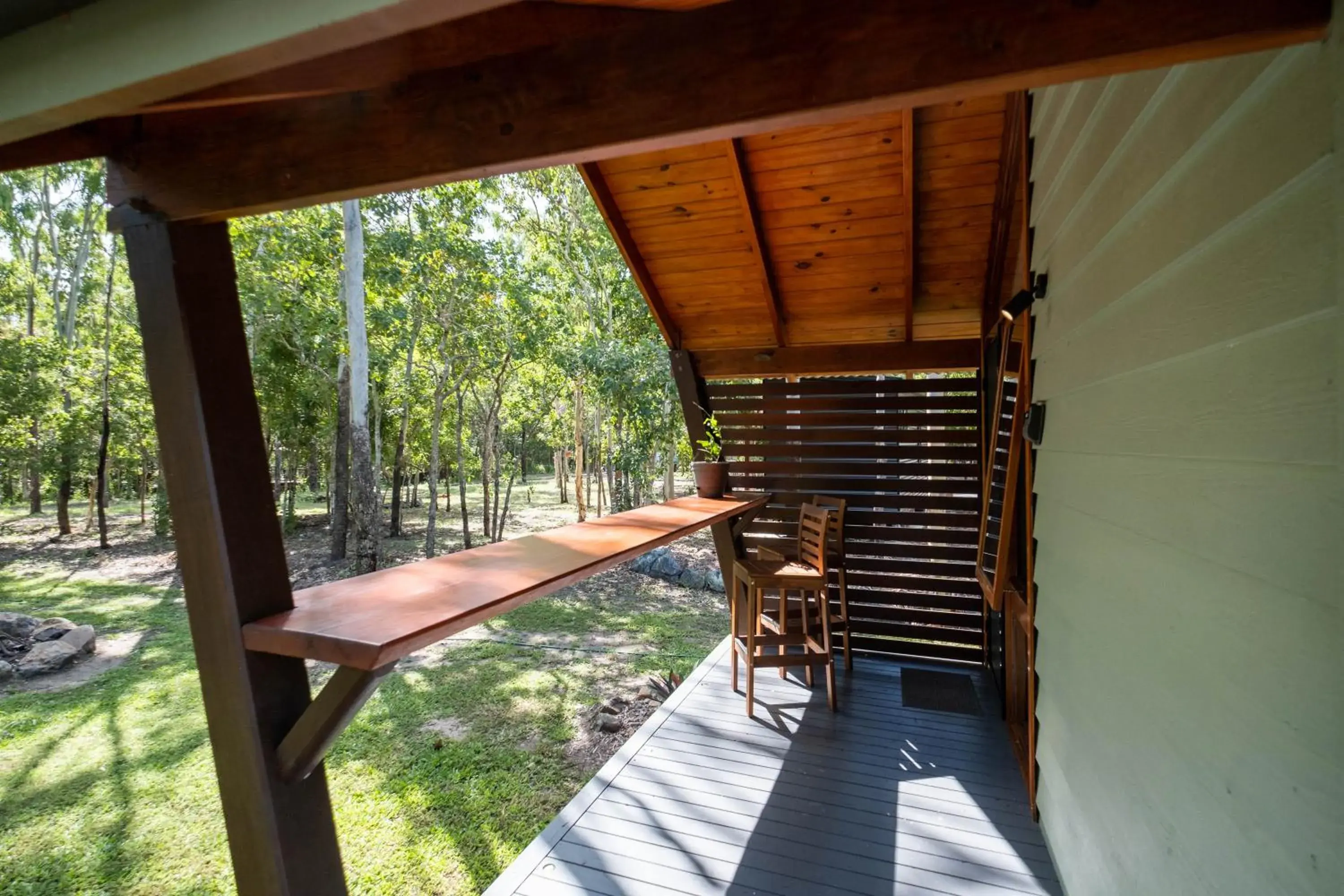 Balcony/Terrace in Airlie Beach Eco Cabins - Adults Only