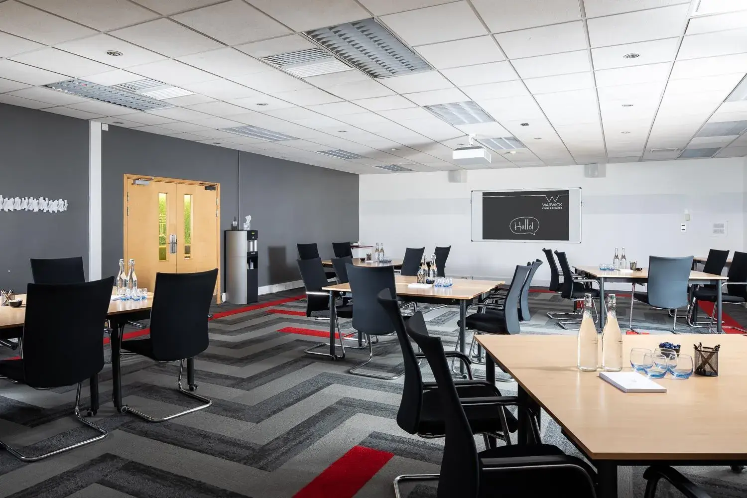 Meeting/conference room, Restaurant/Places to Eat in Warwick Conferences - Scarman