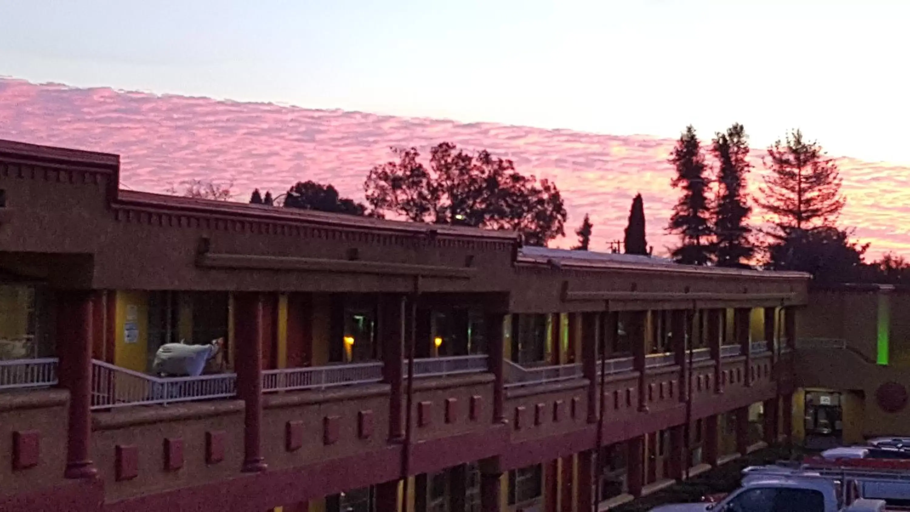 Bird's eye view, Property Building in Mission Inn and Suites