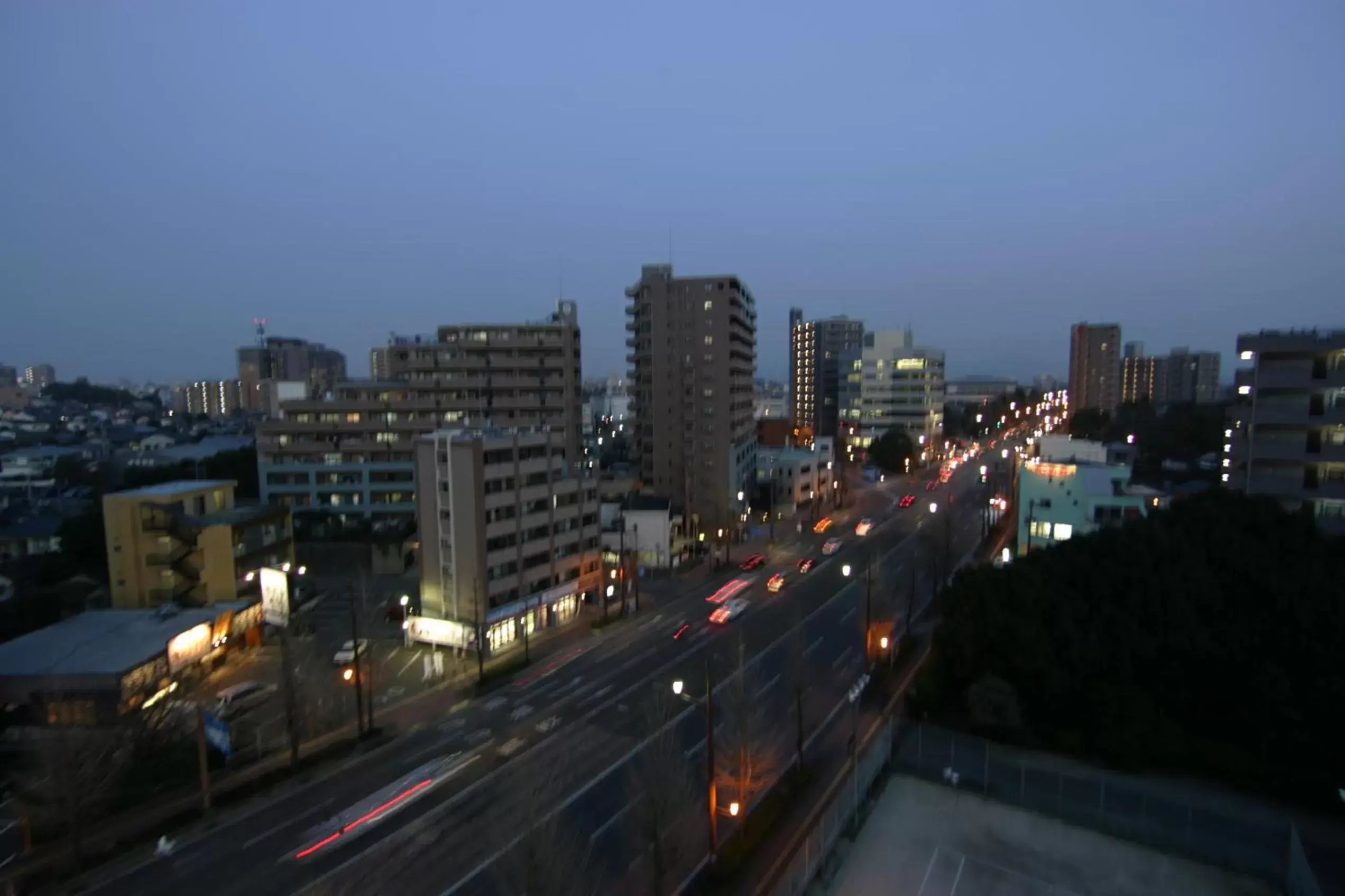 Night in Green Rich Hotel Suizenji