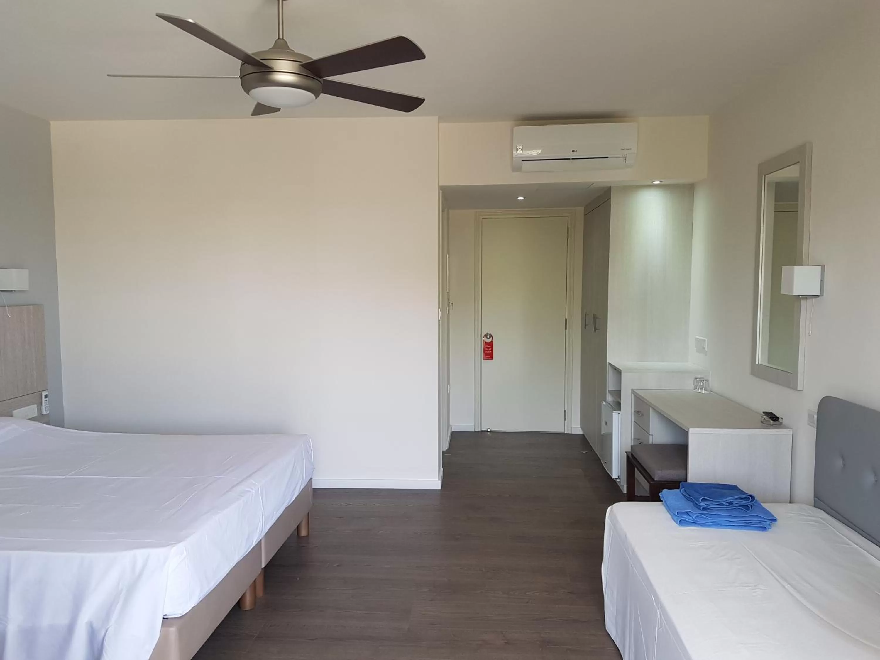 Bed in Aphrodite Beach Hotel