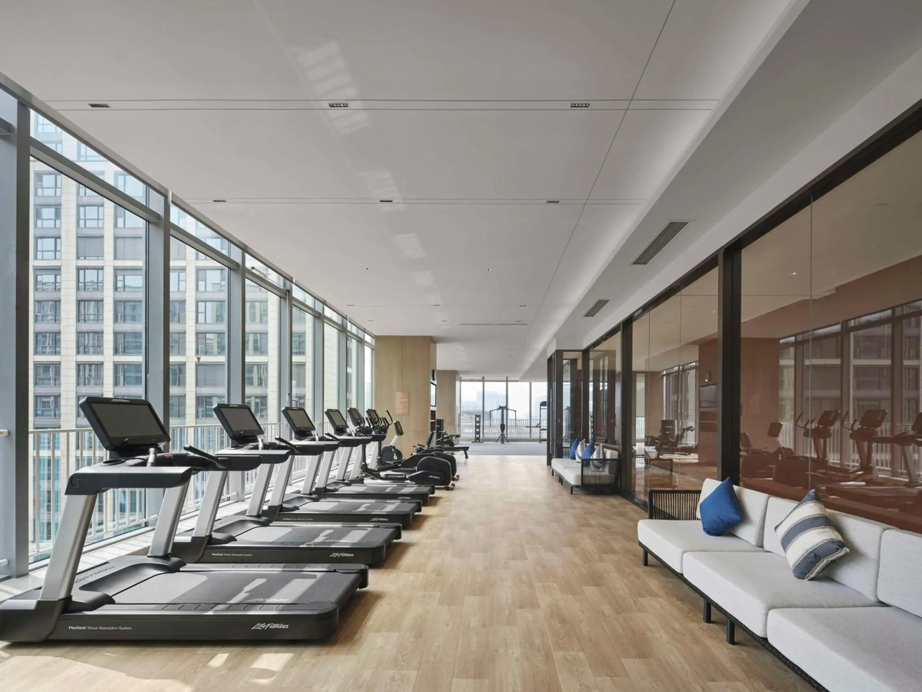 Fitness centre/facilities in DoubleTree By Hilton Rugao