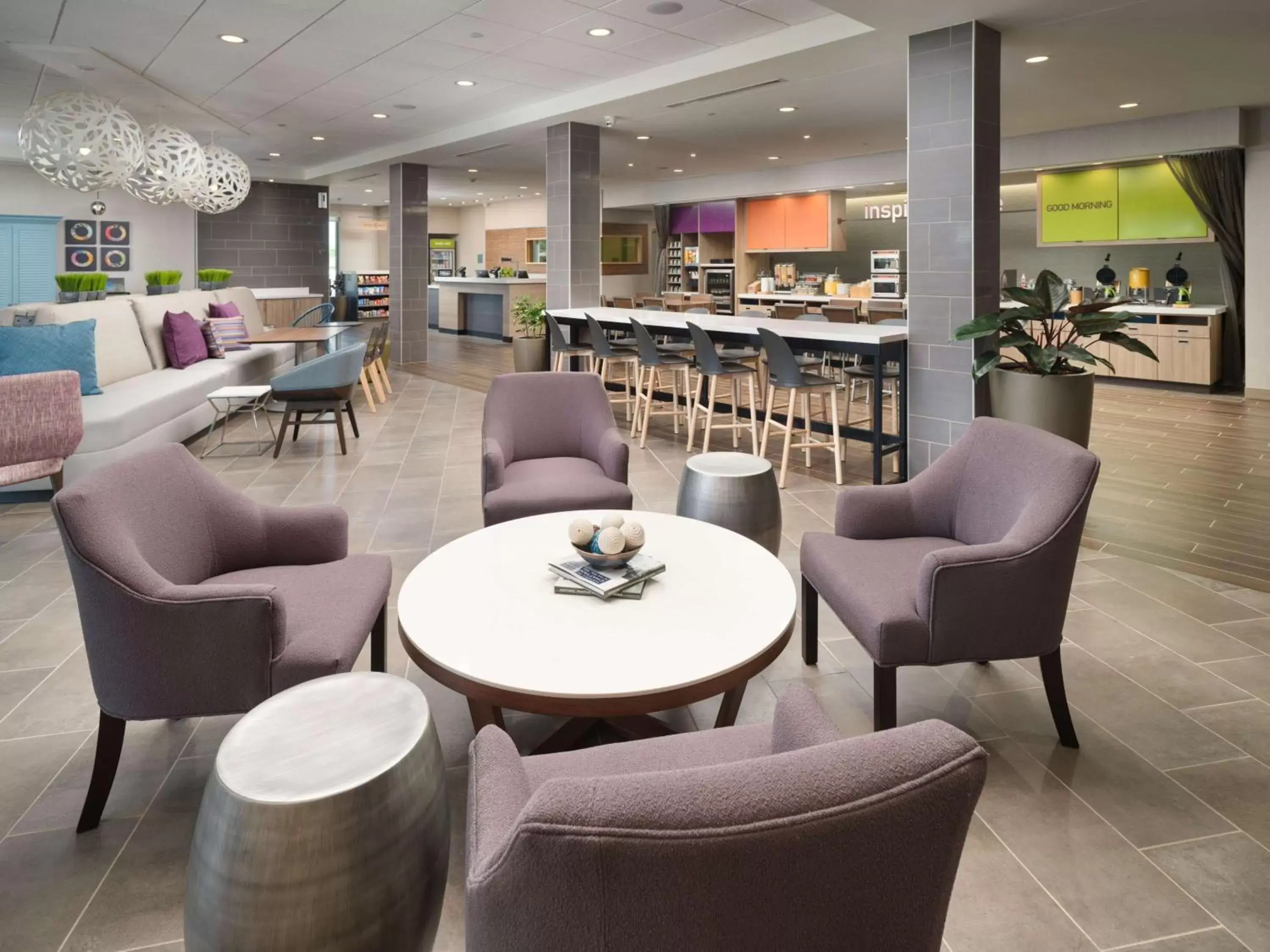 Breakfast, Lounge/Bar in Home2 Suites By Hilton Chattanooga Hamilton Place