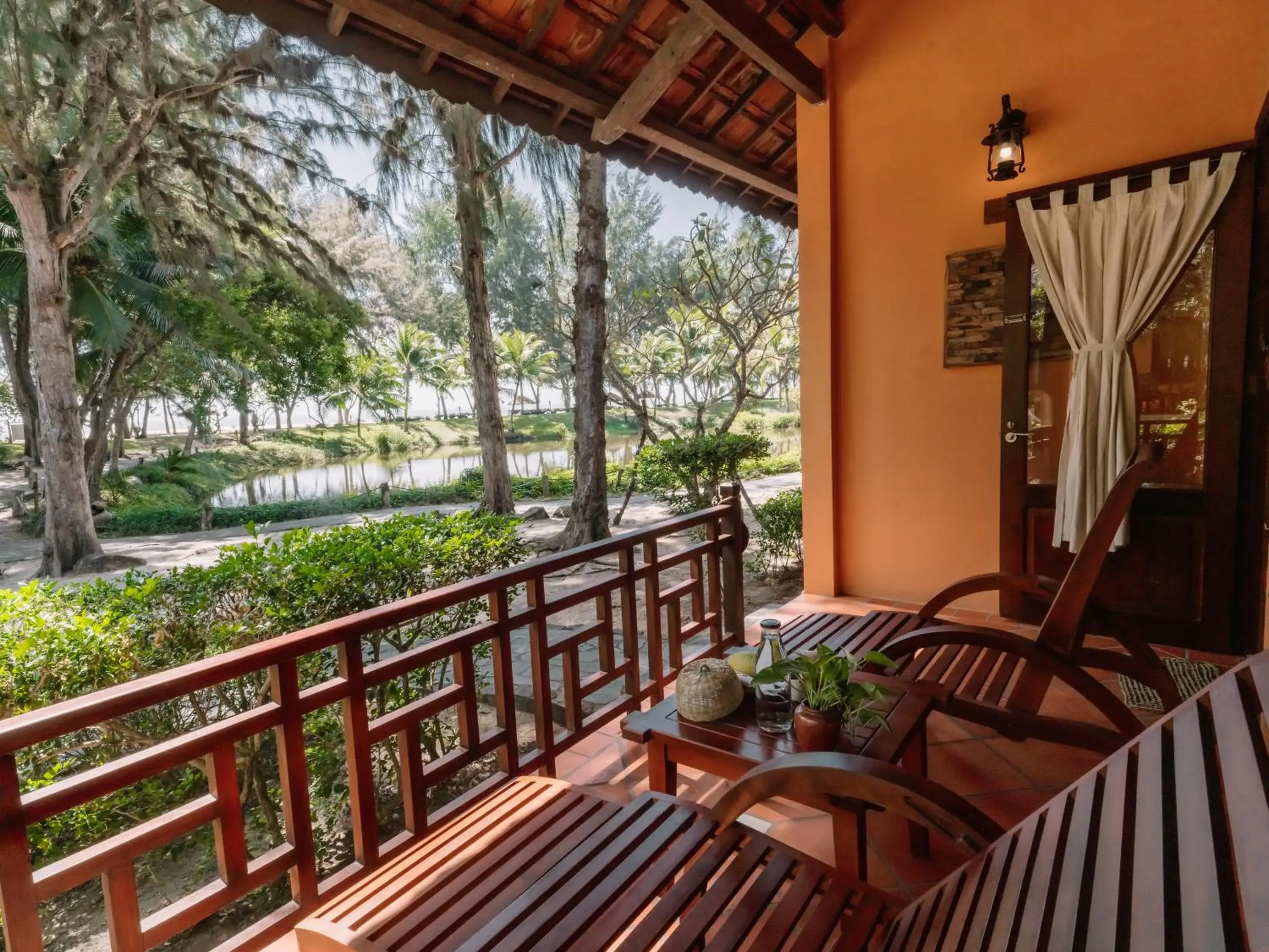 Balcony/Terrace in Ho Tram Beach Boutique Resort & Spa