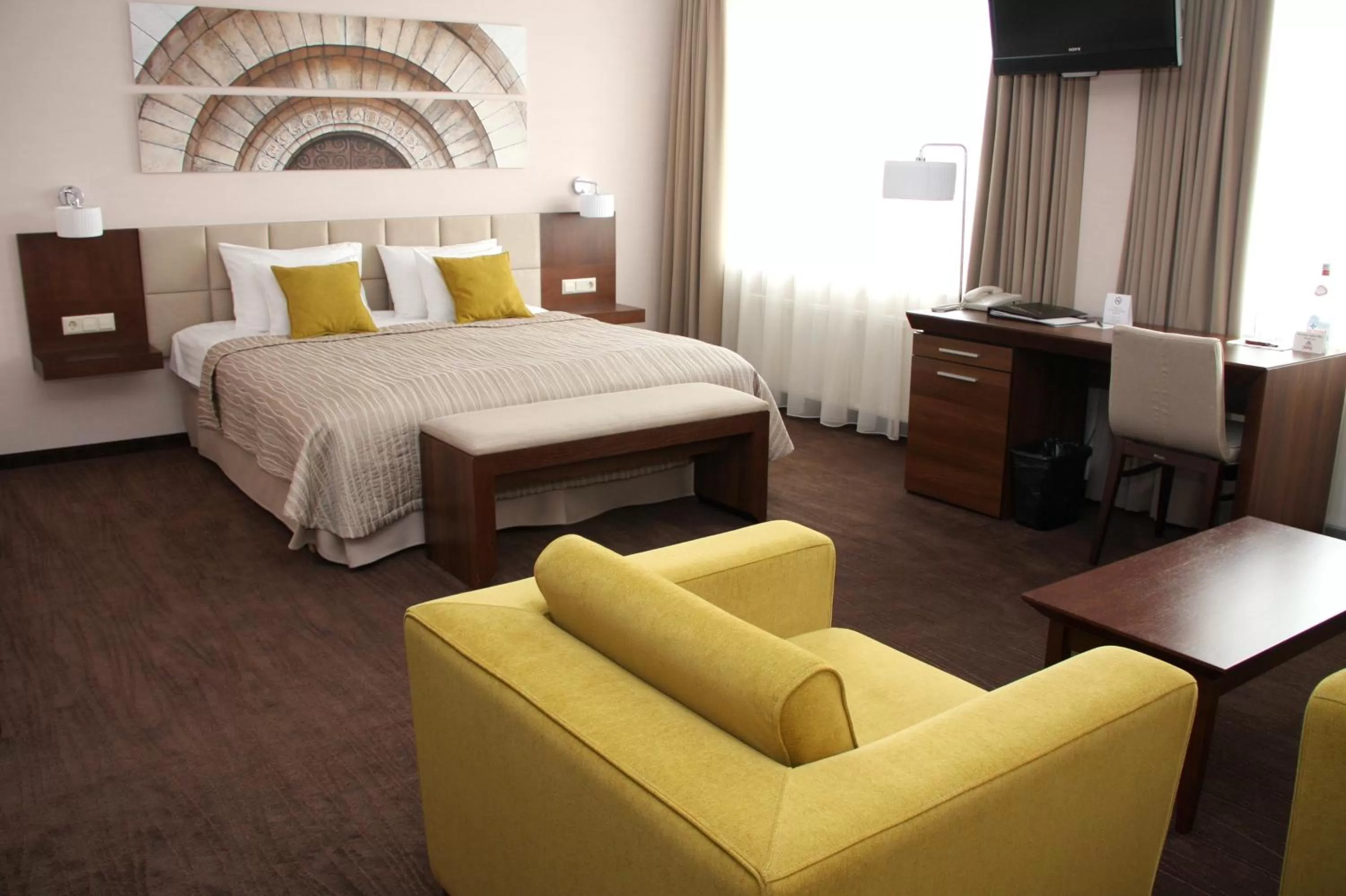 Bedroom, Bed in Mercure Marijampole