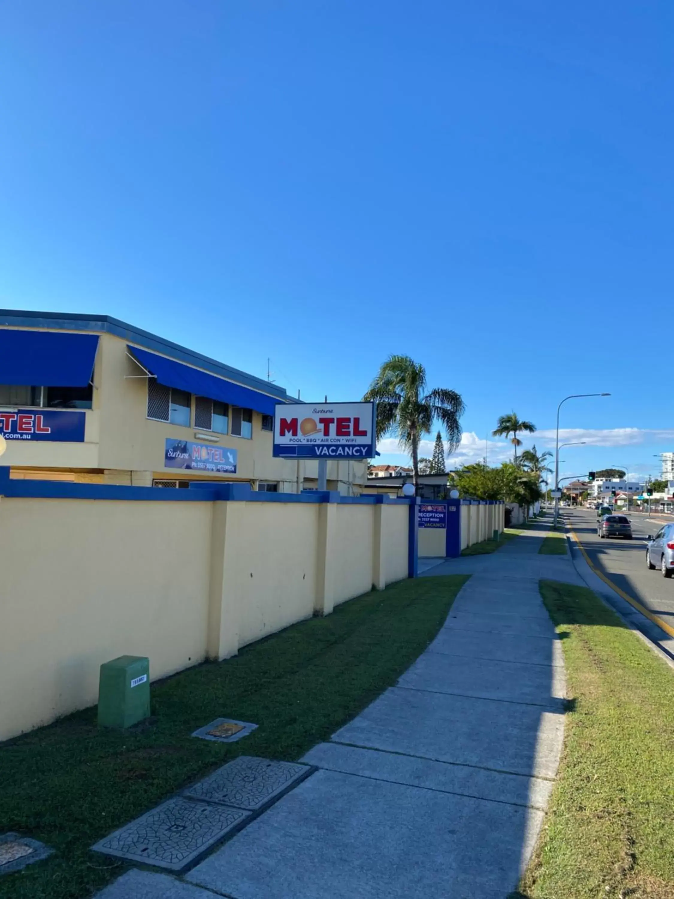 Property Building in Sunburst Motel