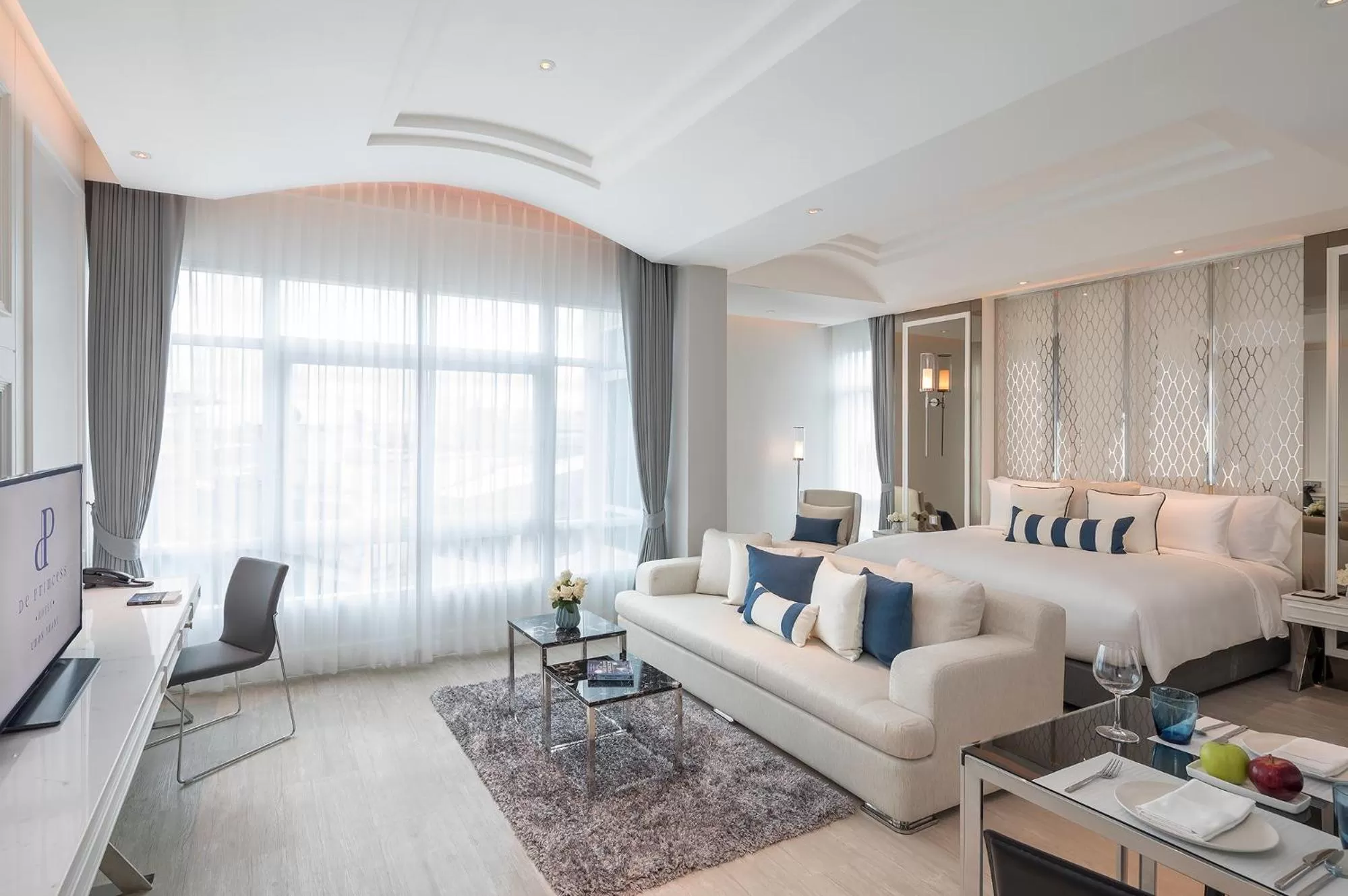 Living room in De Princess Hotel Udonthani