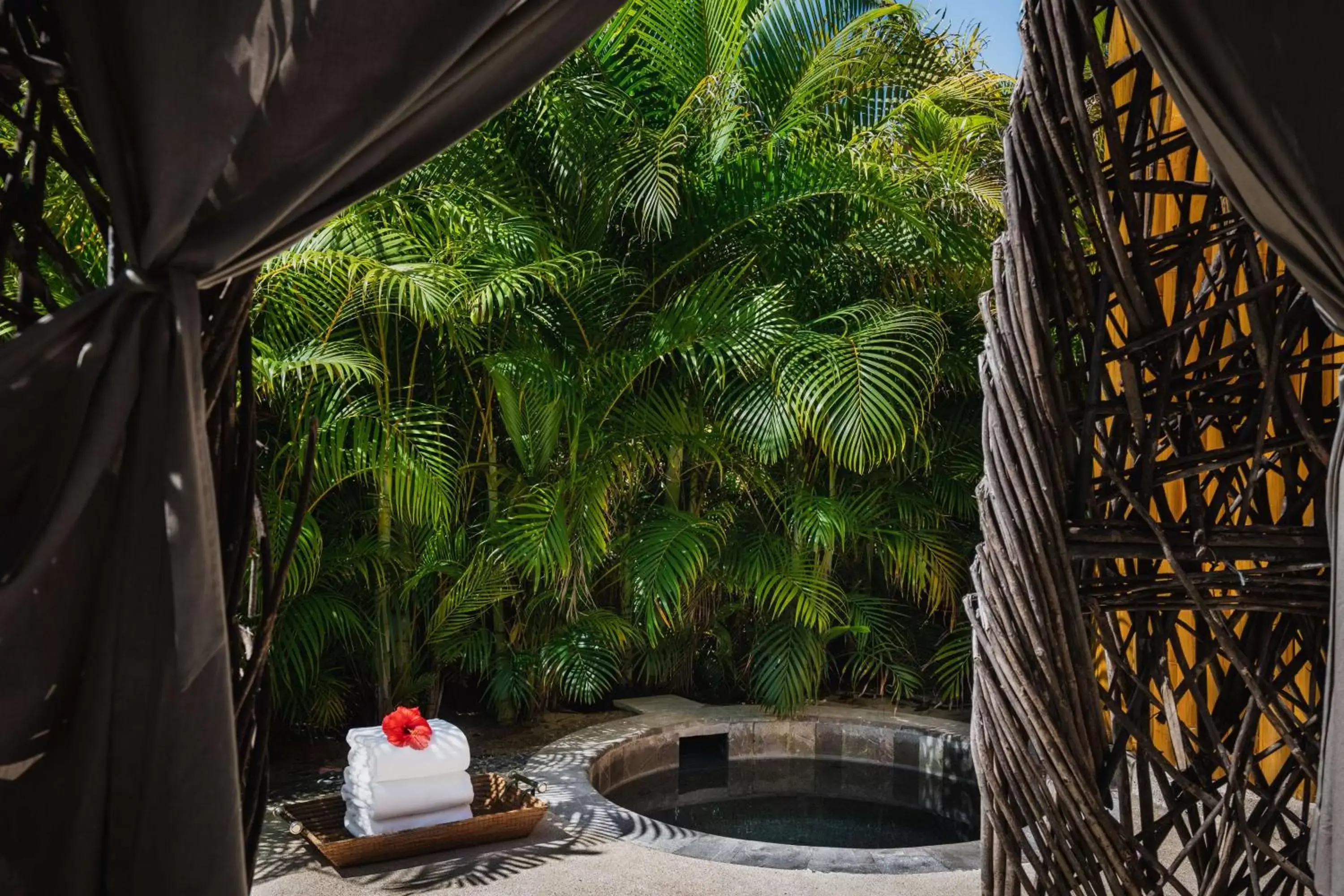 Pool view in Conrad Punta de Mita