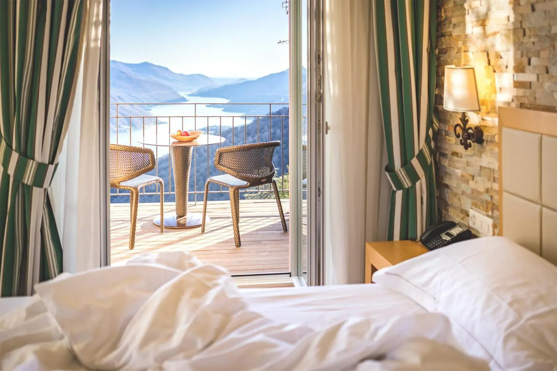 Balcony/Terrace in Kurhaus Cademario Hotel & DOT Spa - Ticino Hotels Group