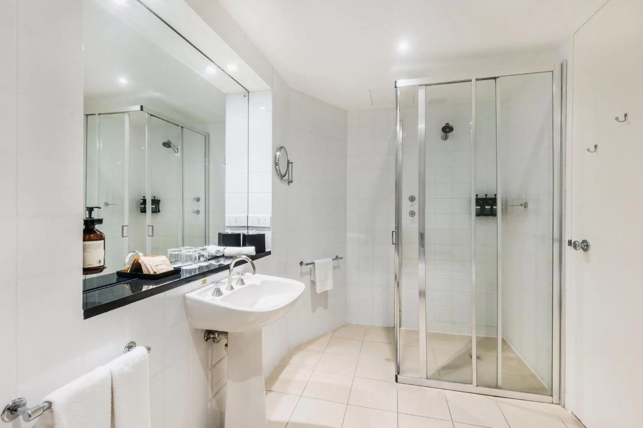 Shower in Crowne Plaza Canberra by IHG
