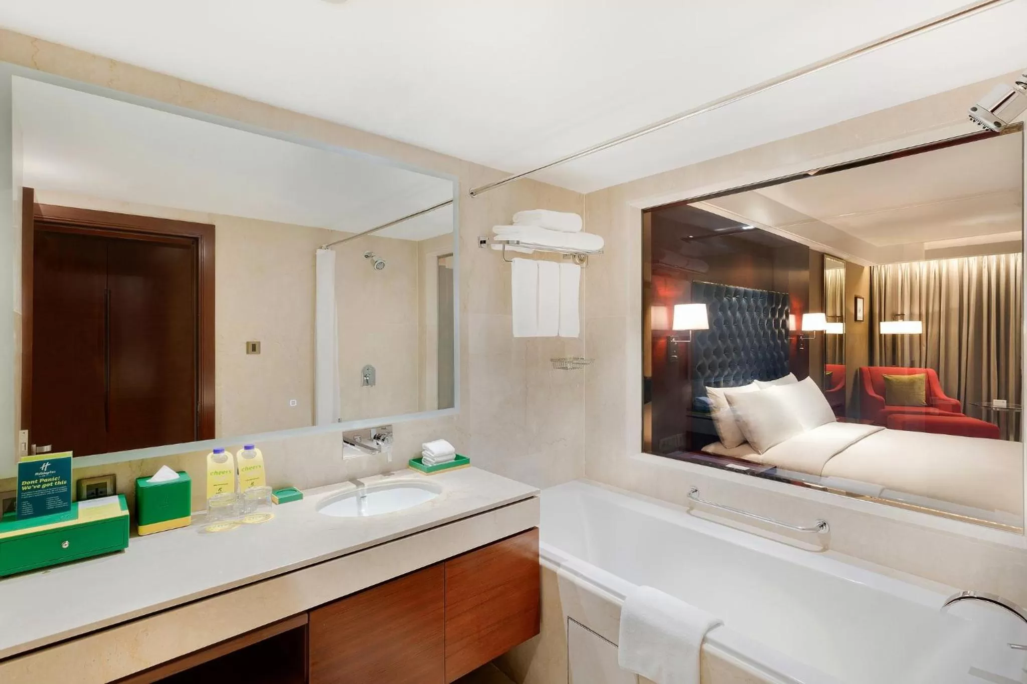 Bathroom, Bed in Holiday Inn Dhaka City Centre by IHG