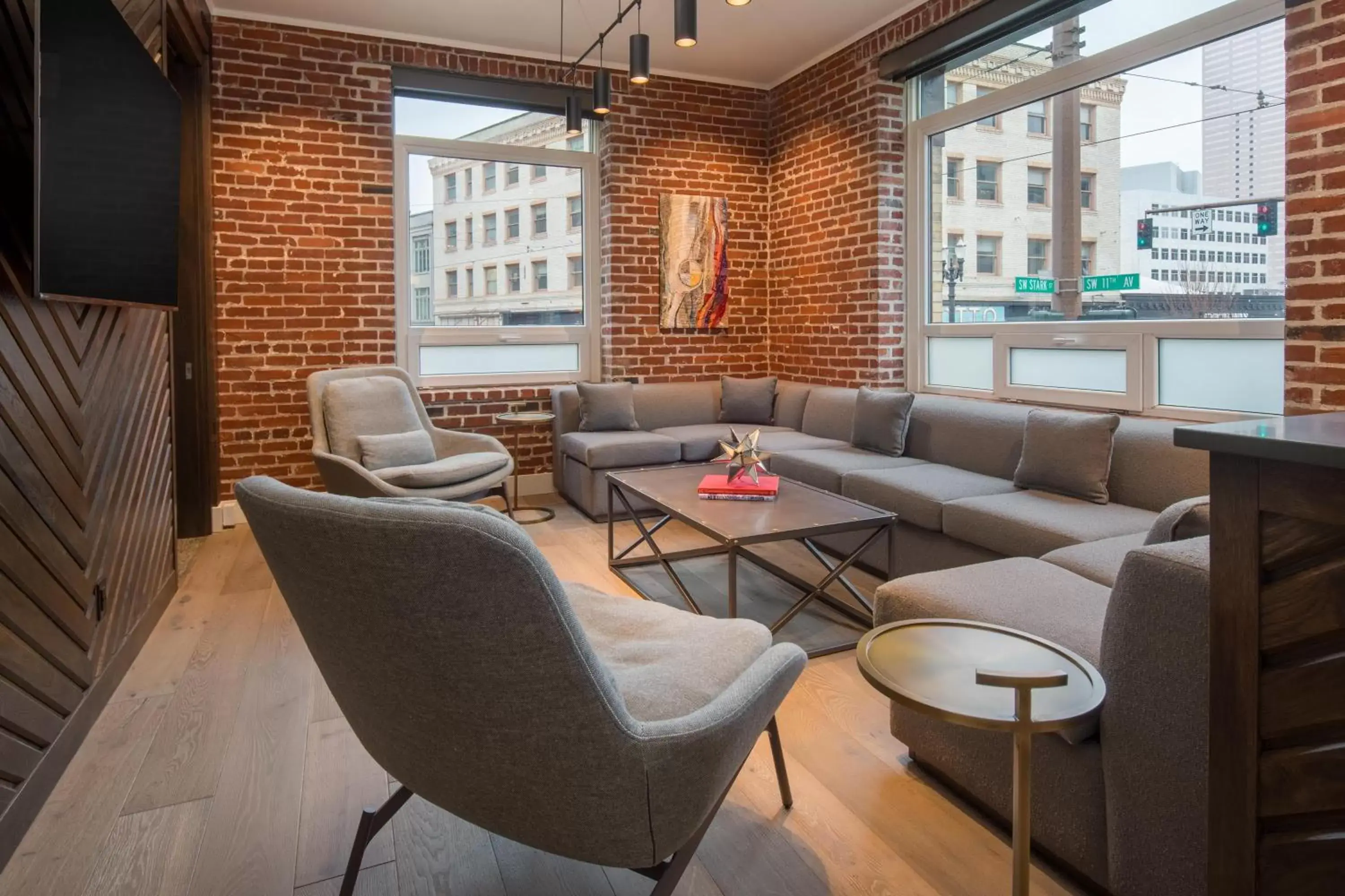 Living room, Seating Area in The Mark Spencer Hotel