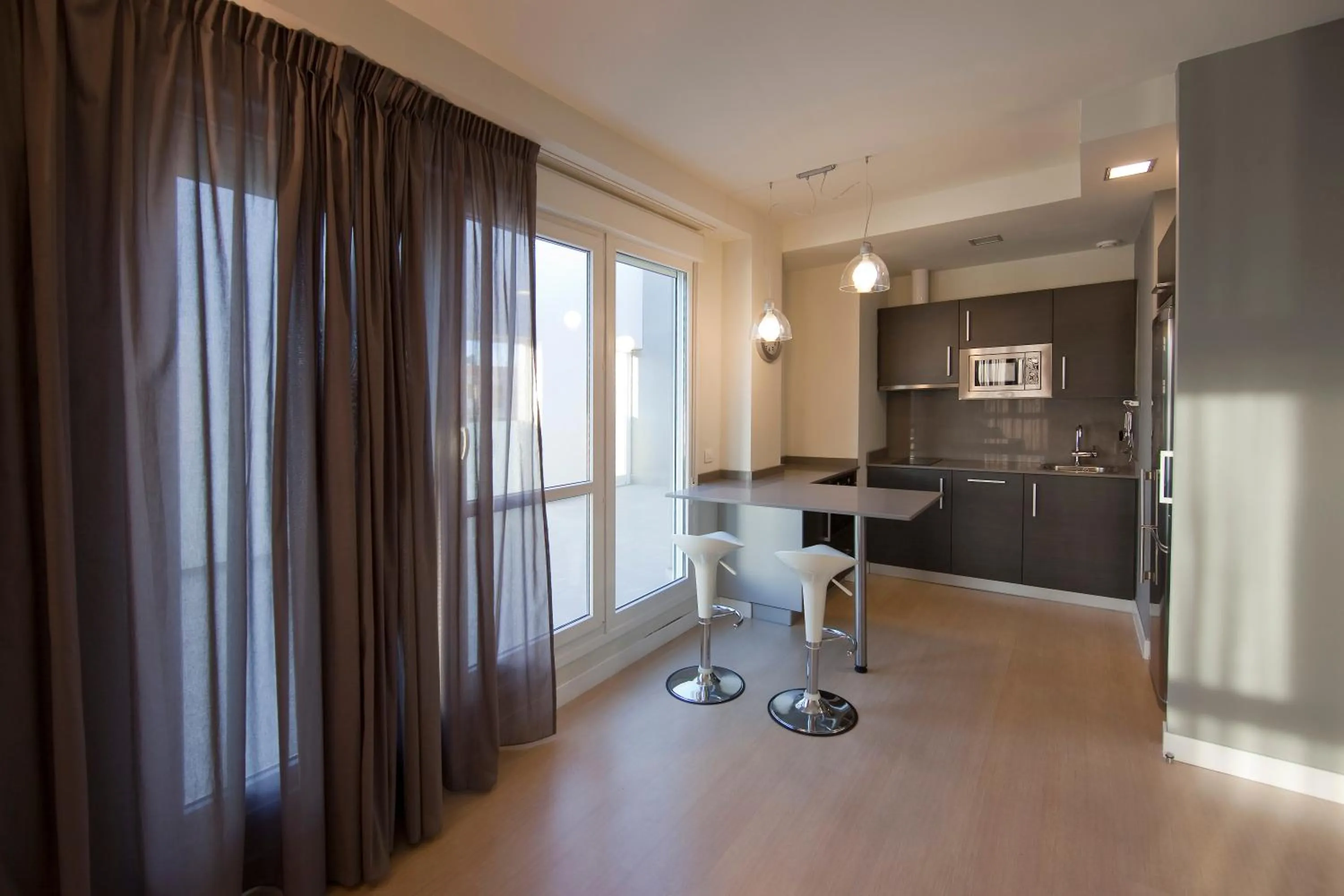 Kitchen or kitchenette in Apartamentos Irenaz