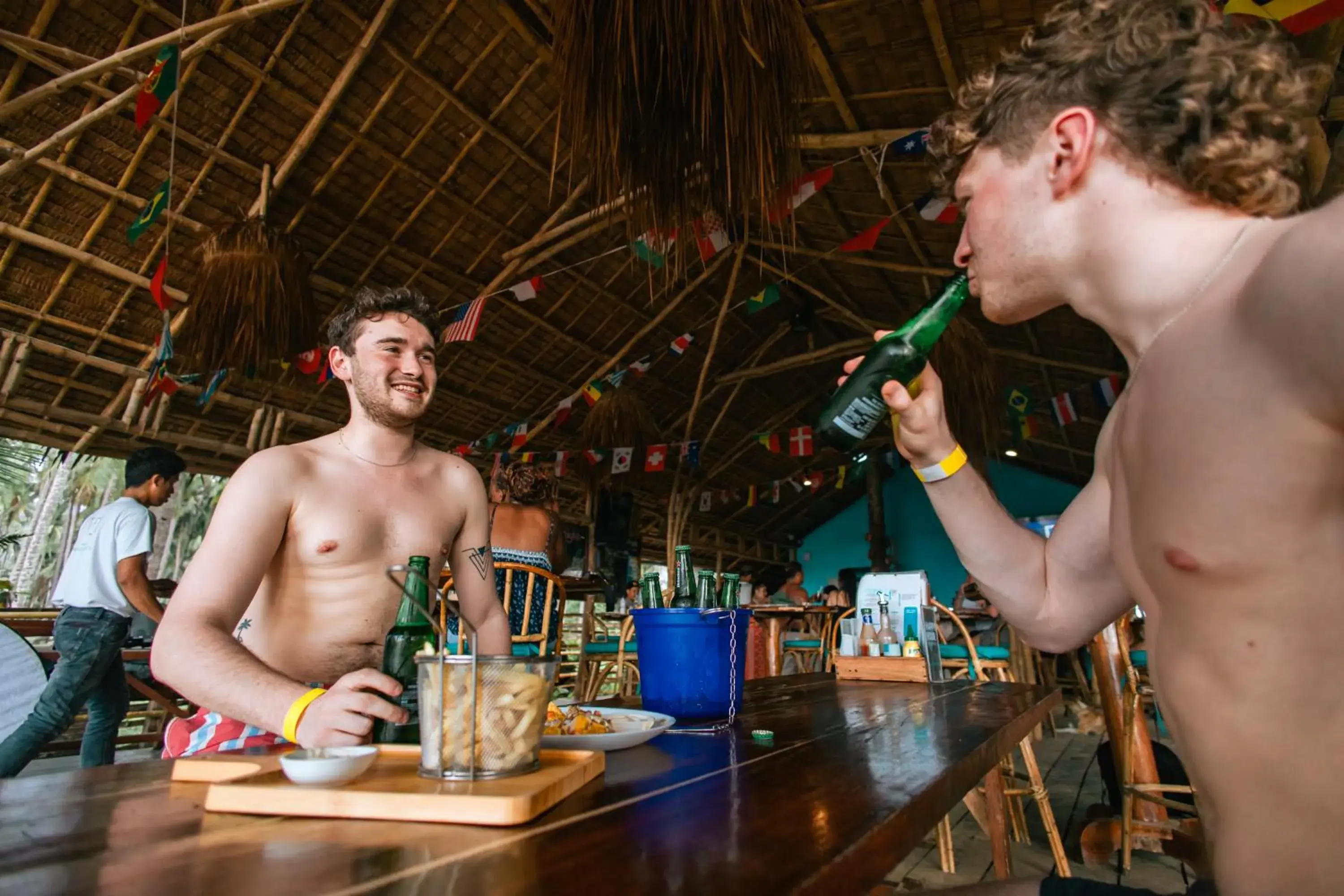 Lounge or bar, Other Activities in Mad Monkey Hostel Nacpan Beach