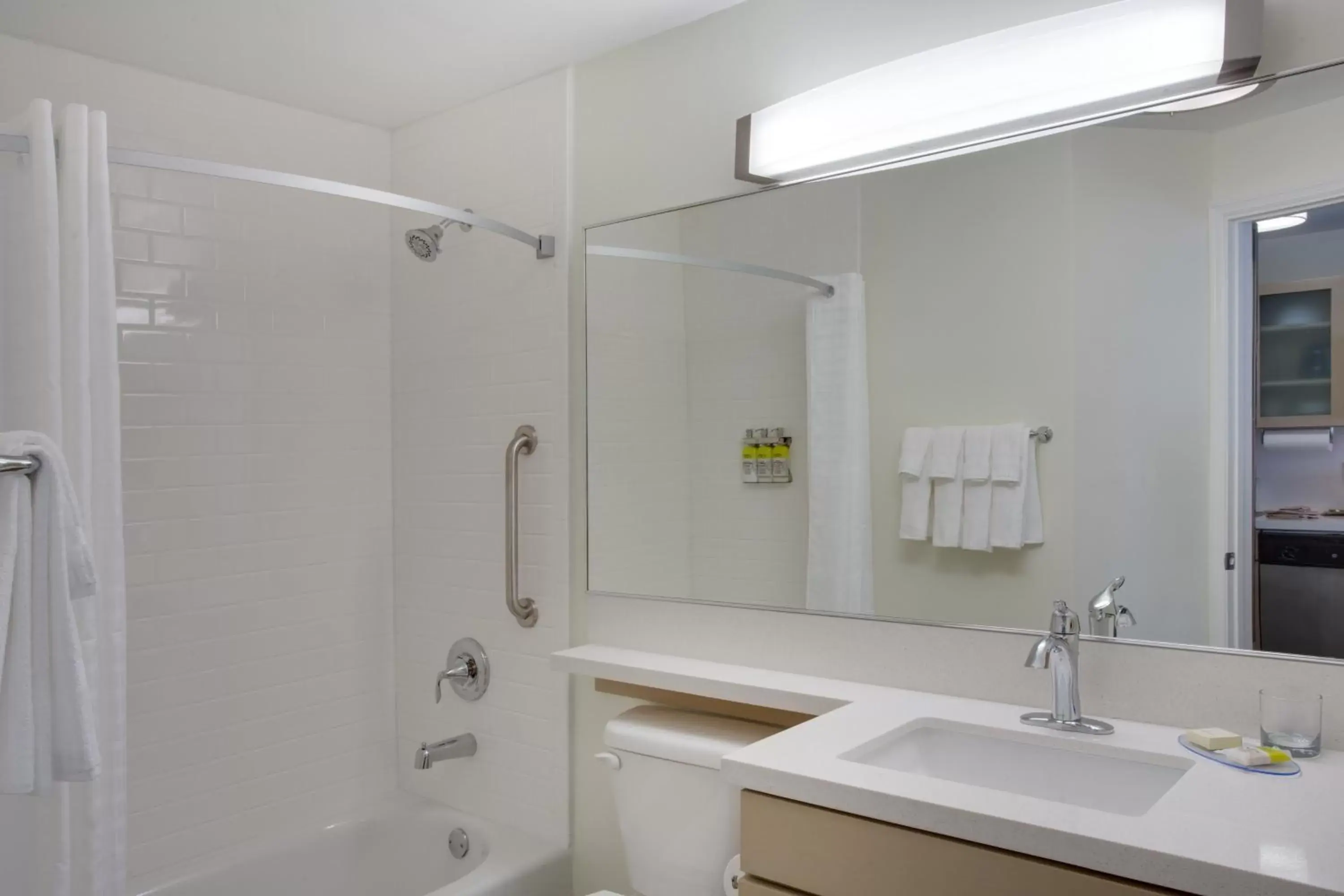 Bathroom in Candlewood Suites Miami Intl Airport - 36th St, an IHG Hotel