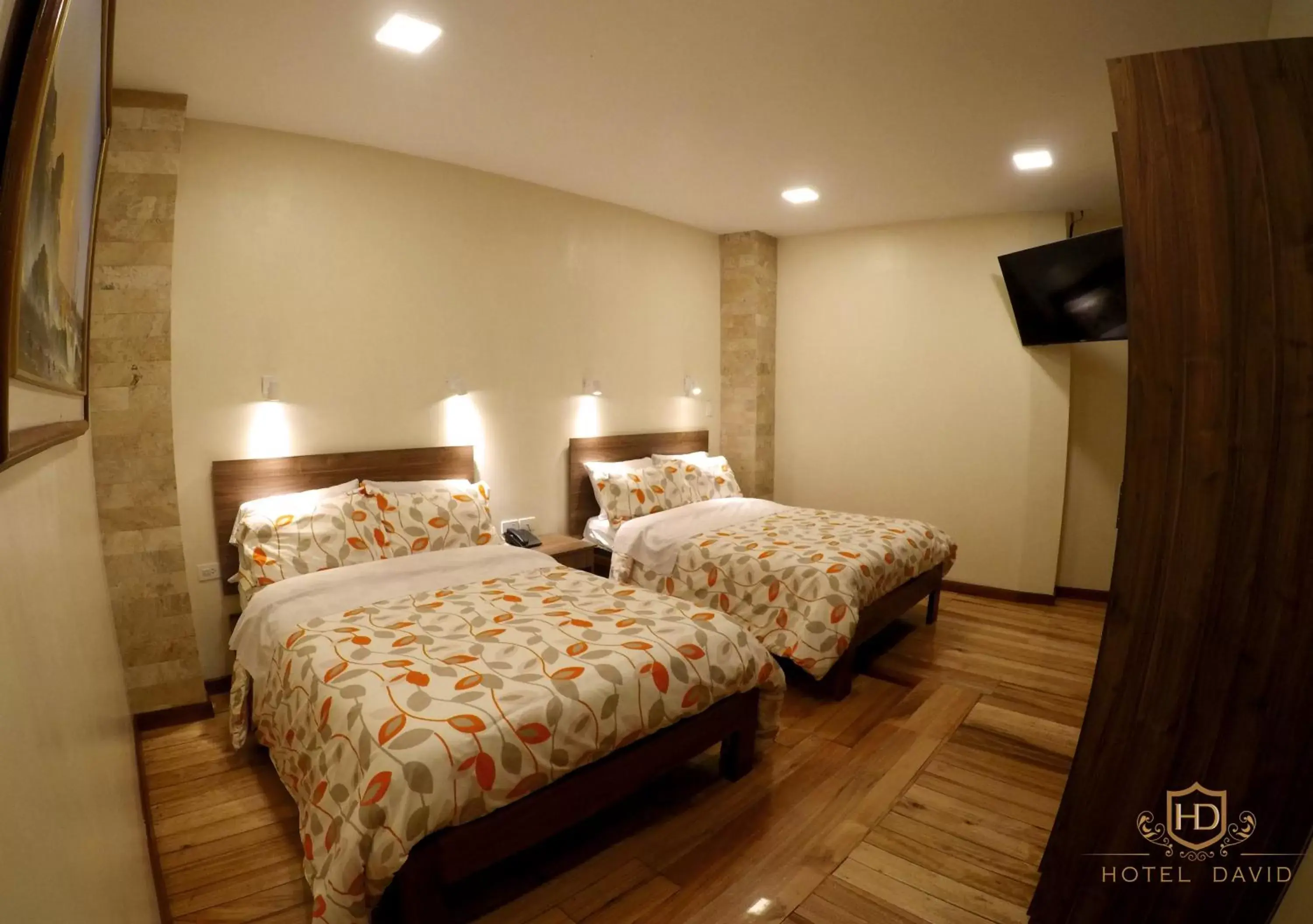 Twin Room with Private Bathroom in Hotel David Twin Room with Private Bathroom in Hotel David