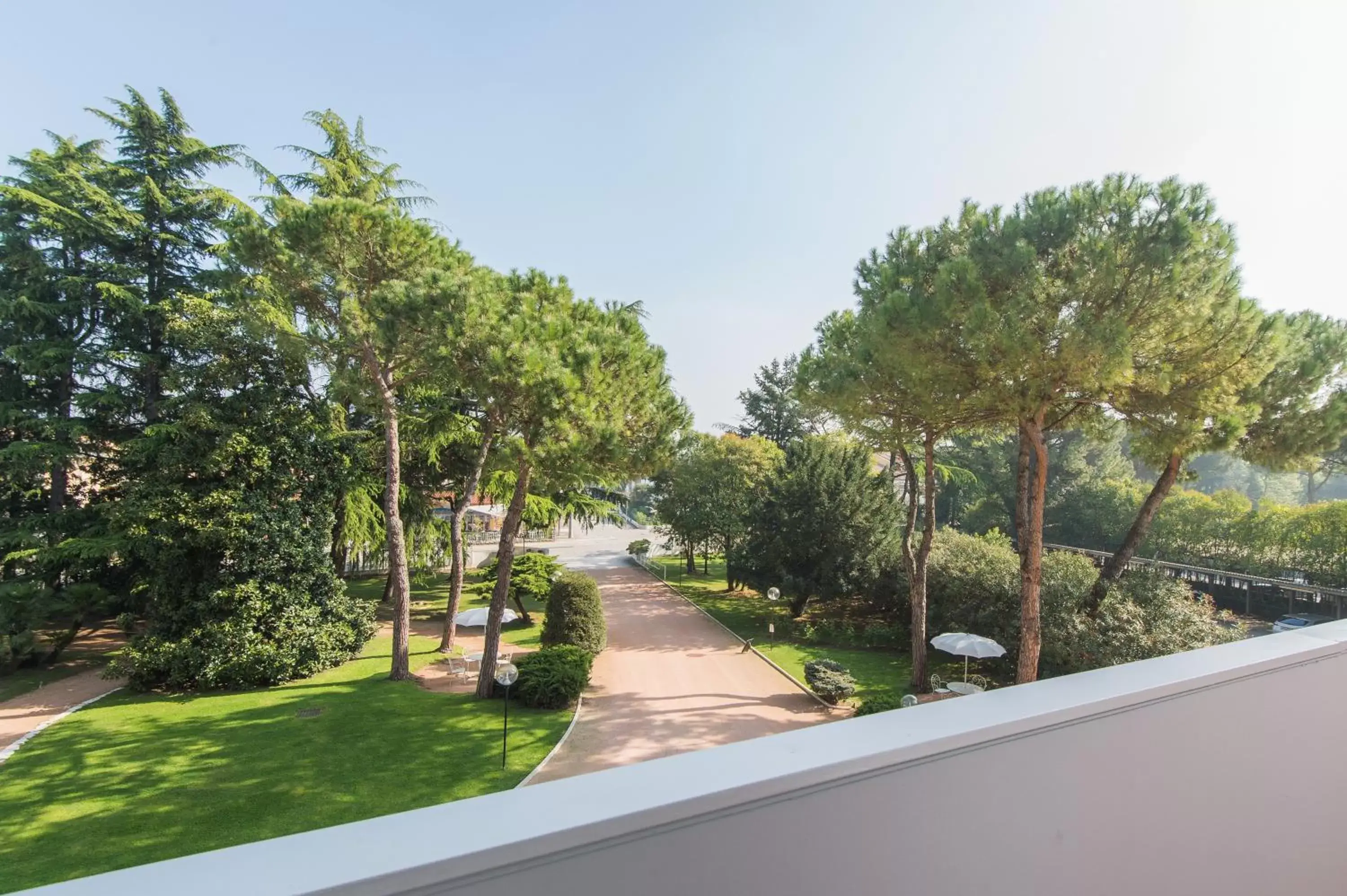 Garden, Balcony/Terrace in Hotel Terme Delle Nazioni