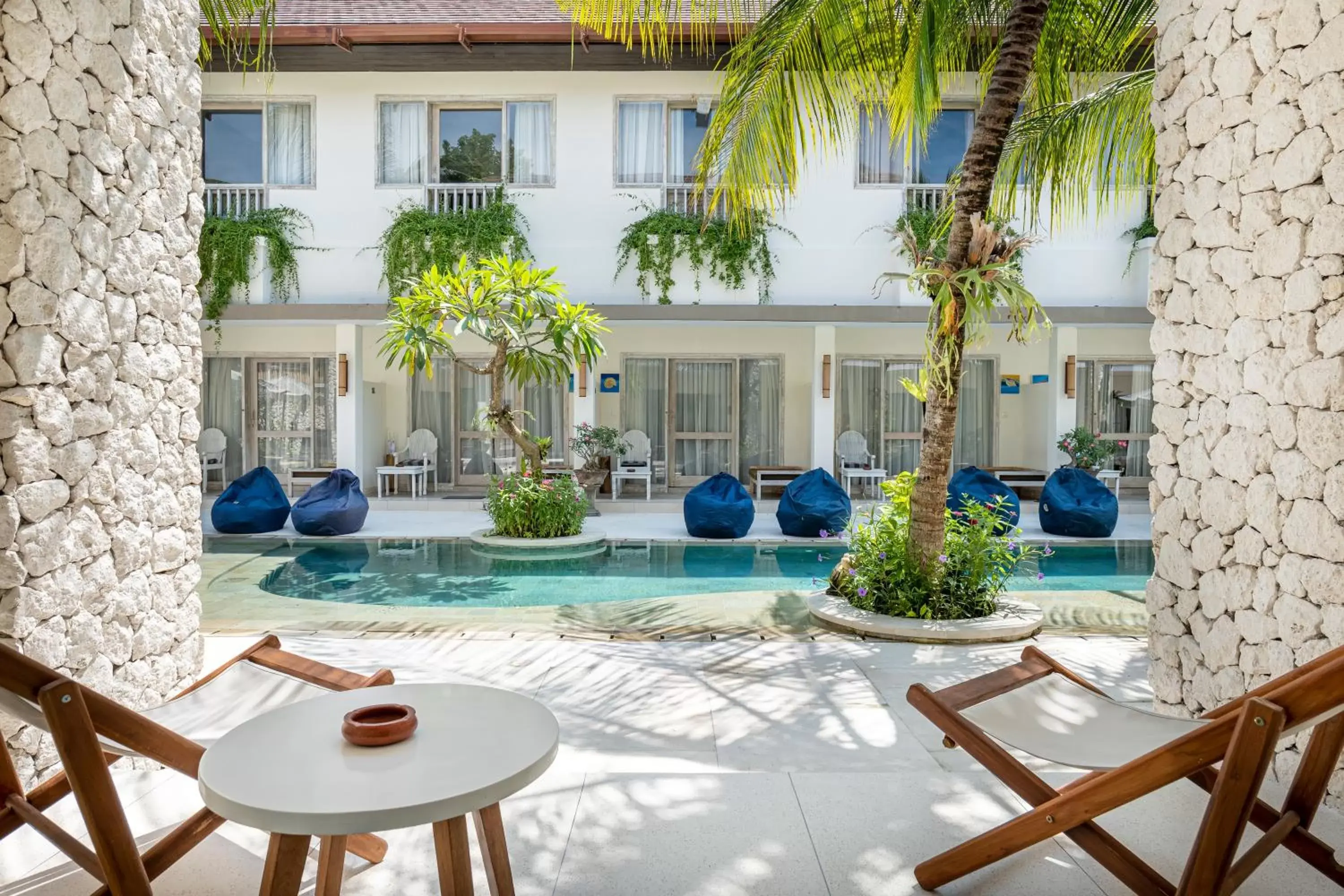 Seating area in The Beach House Resort