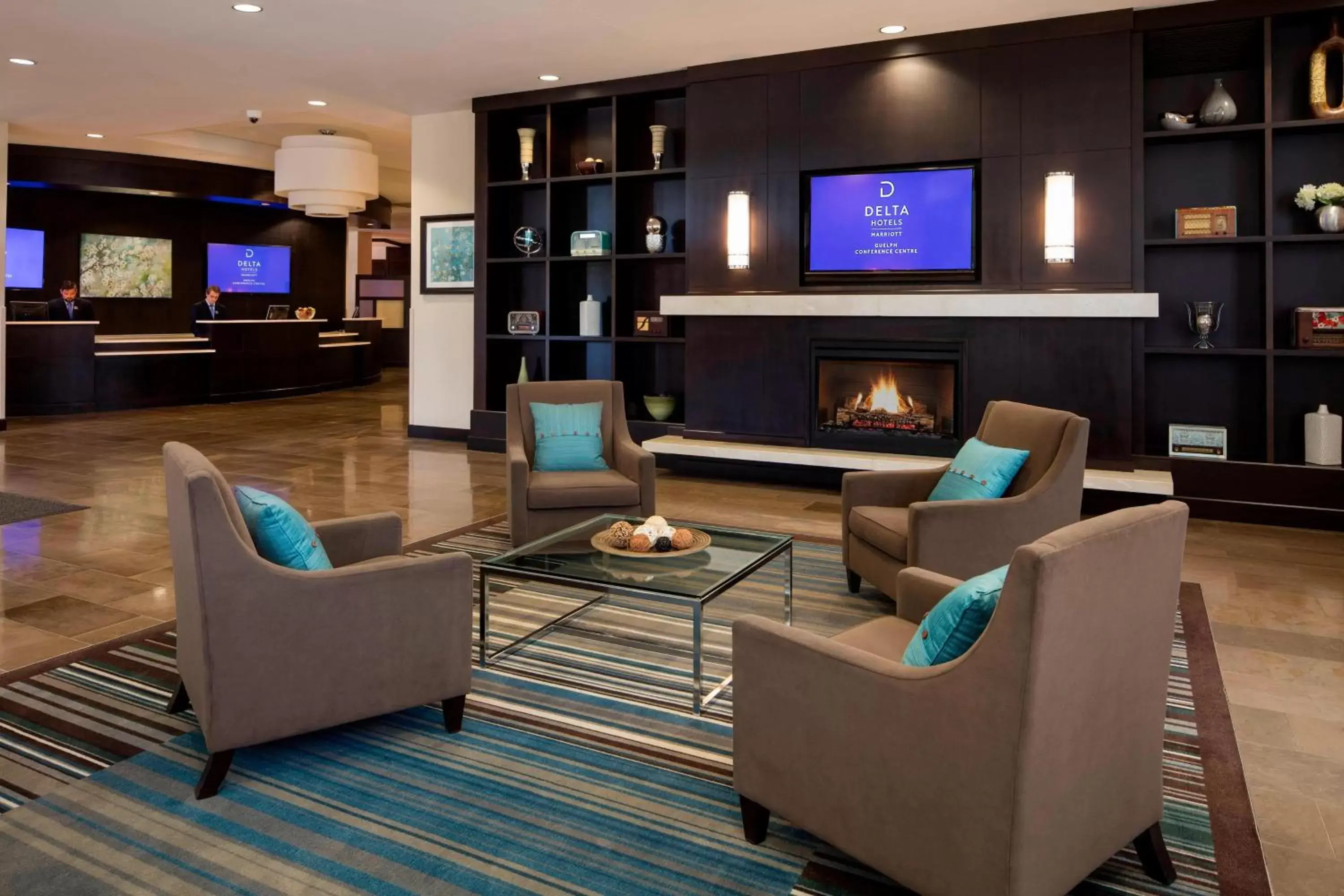 Lobby or reception in Delta Hotels by Marriott Guelph Conference Centre