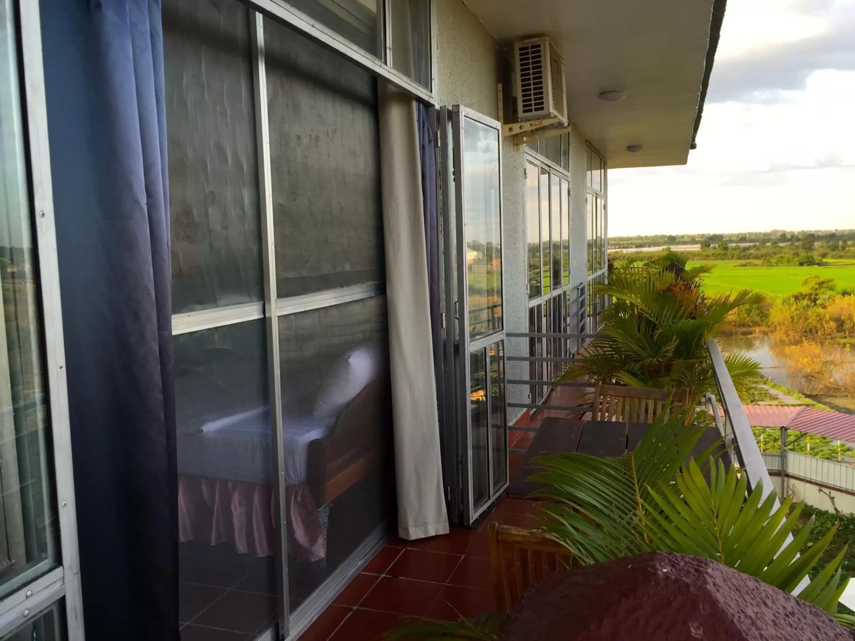 Balcony/Terrace in River Dolphin Hotel