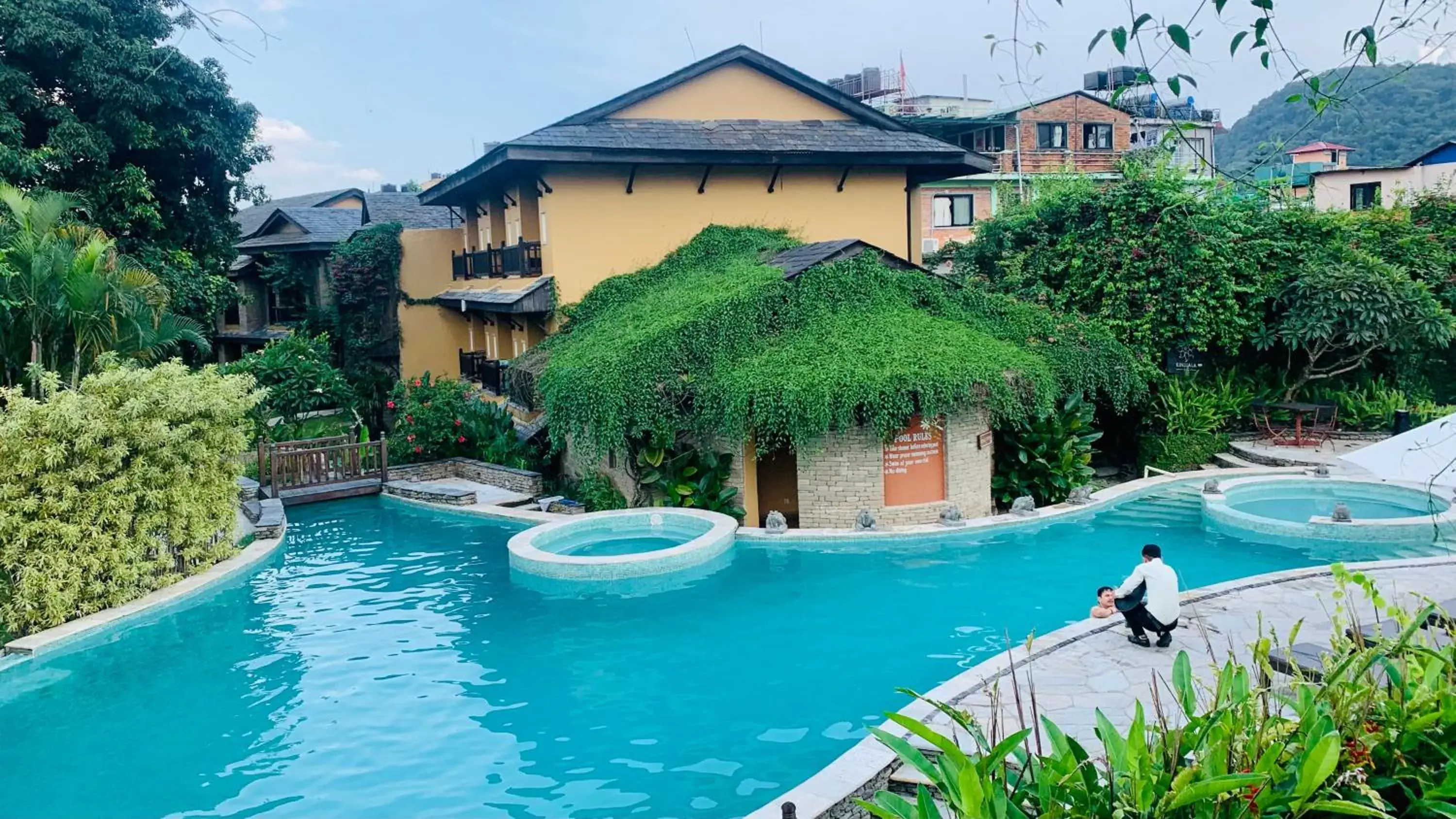 Property building, Swimming Pool in Temple Tree Resort & Spa