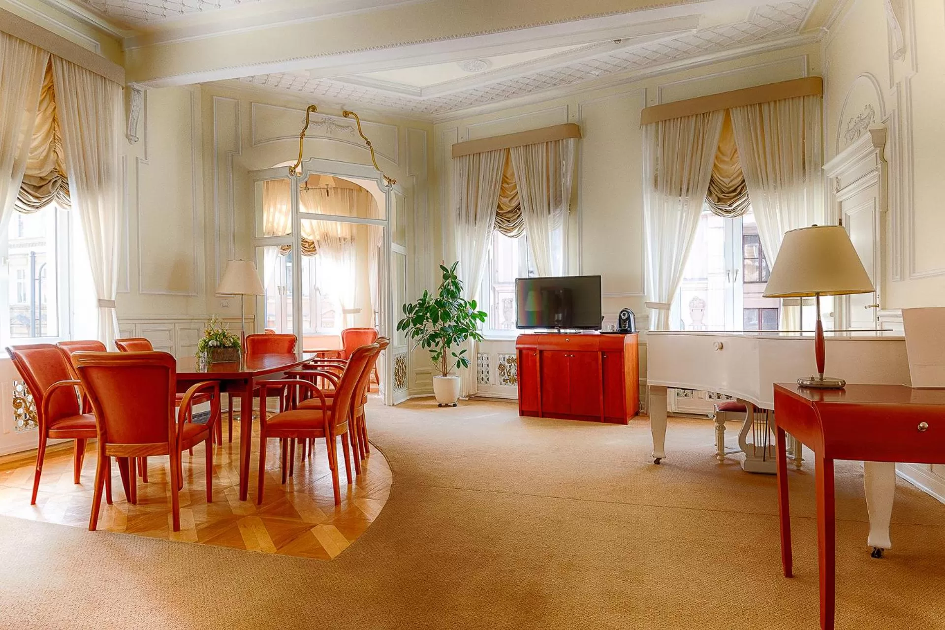 Living room in Focus Hotel Premium Pod Orłem