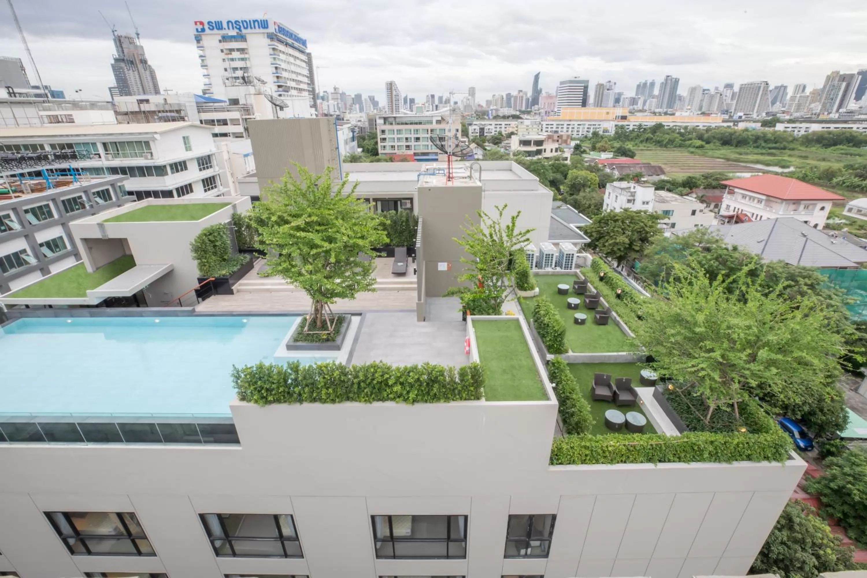 Bird's eye view in Alix Bangkok Hotel