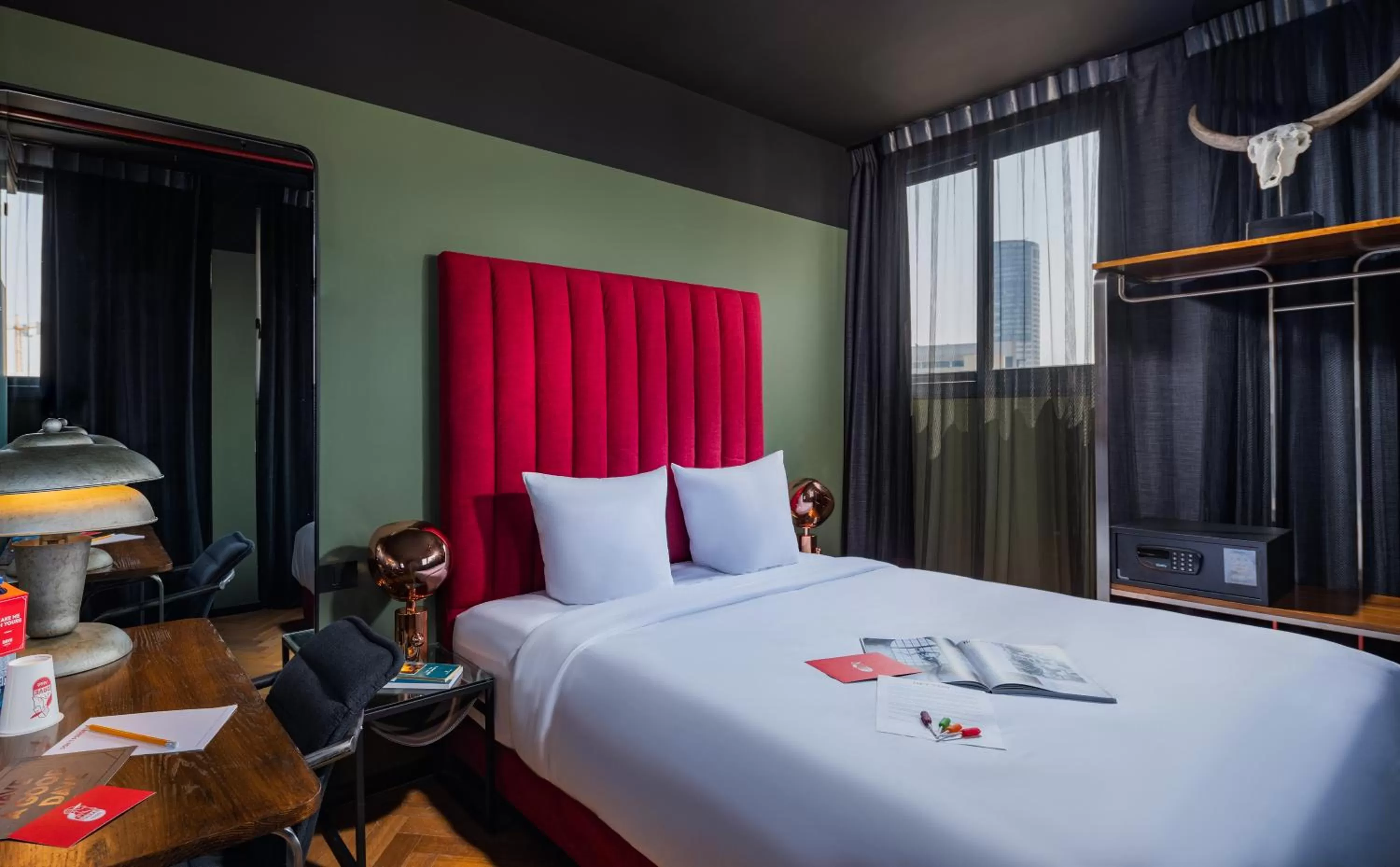 Bed in Dave Downtown, a member of Brown Hotels