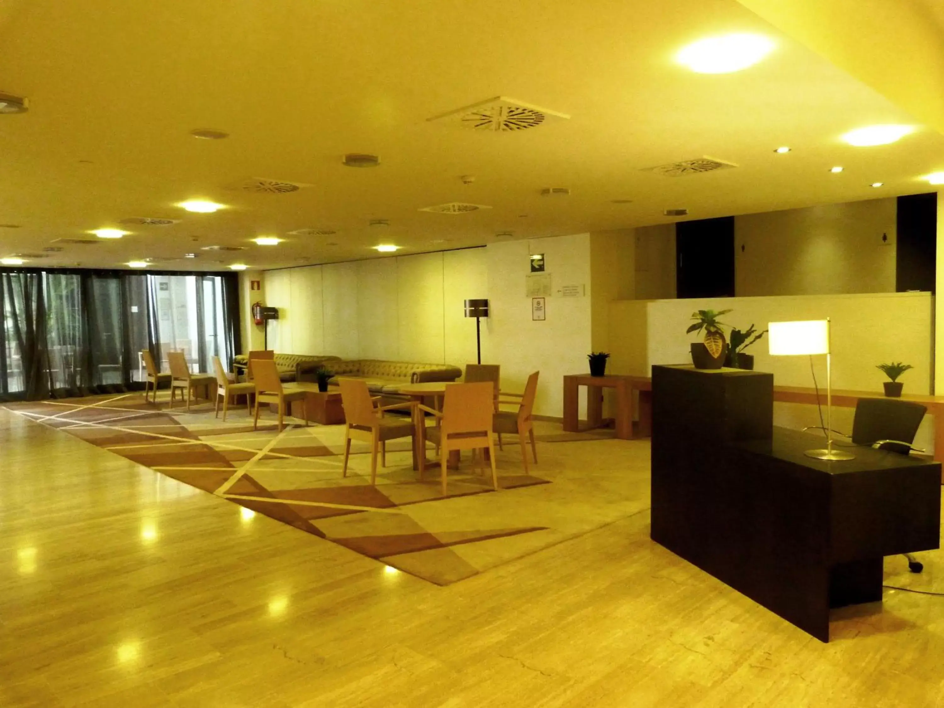 Communal lounge/ TV room in Parador de Antequera