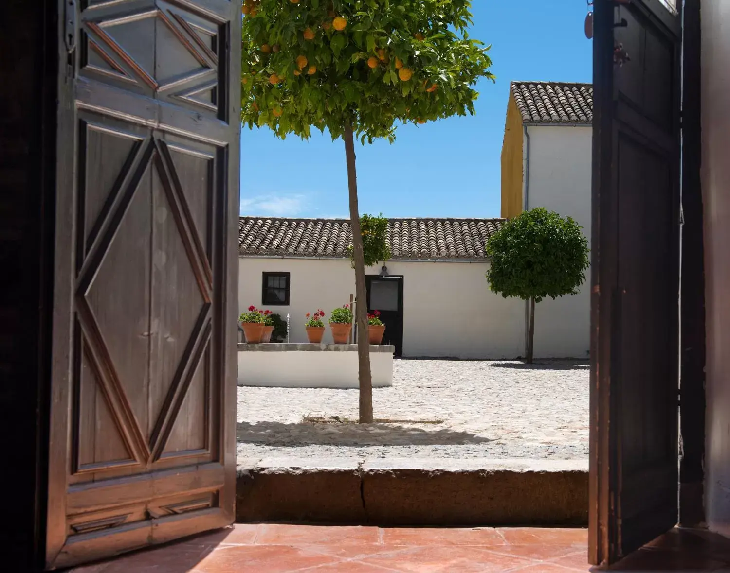 View (from property/room), Property Building in Hotel Cortijo del Marqués