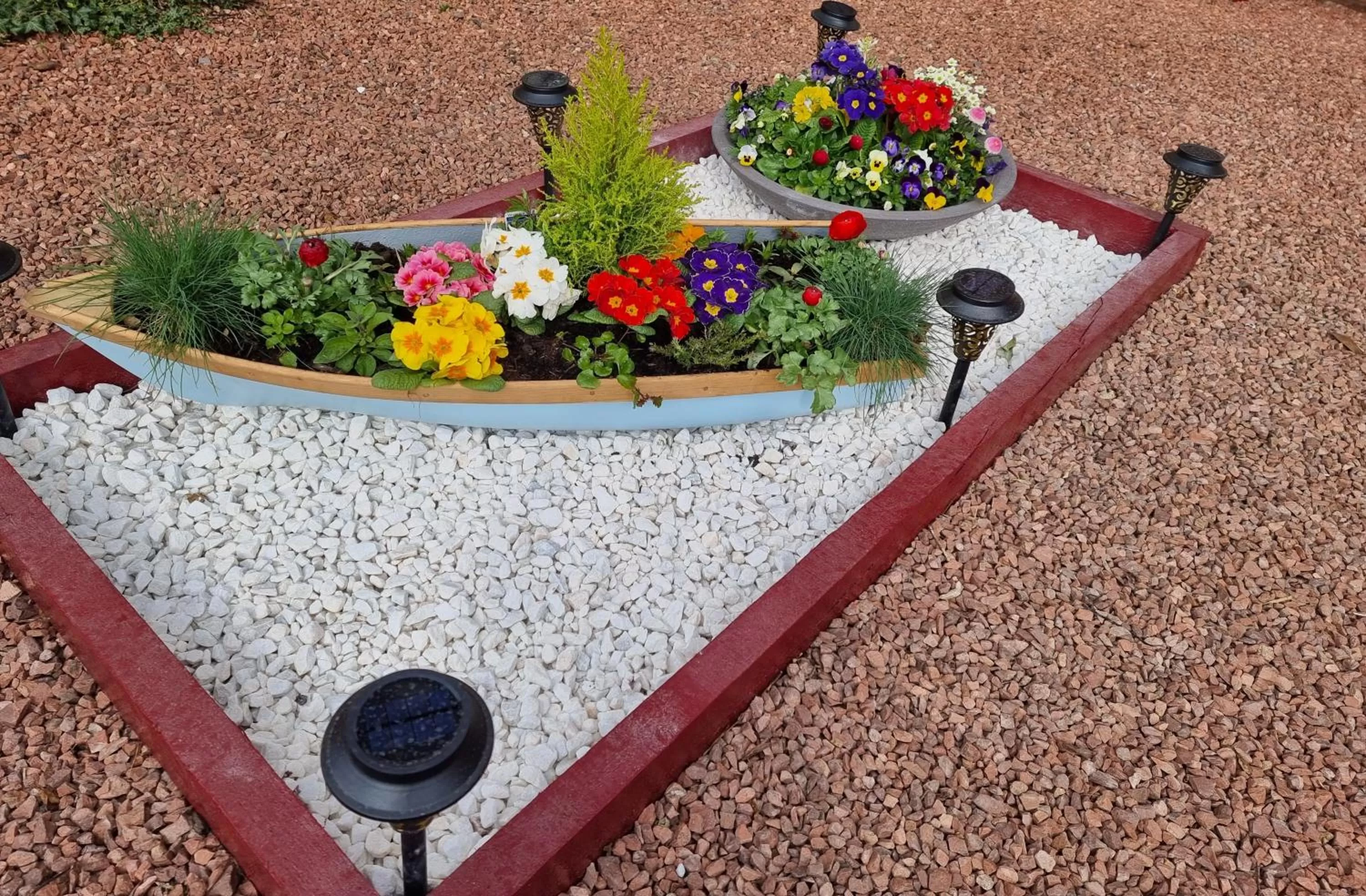 Garden view in St Leonards Guest House