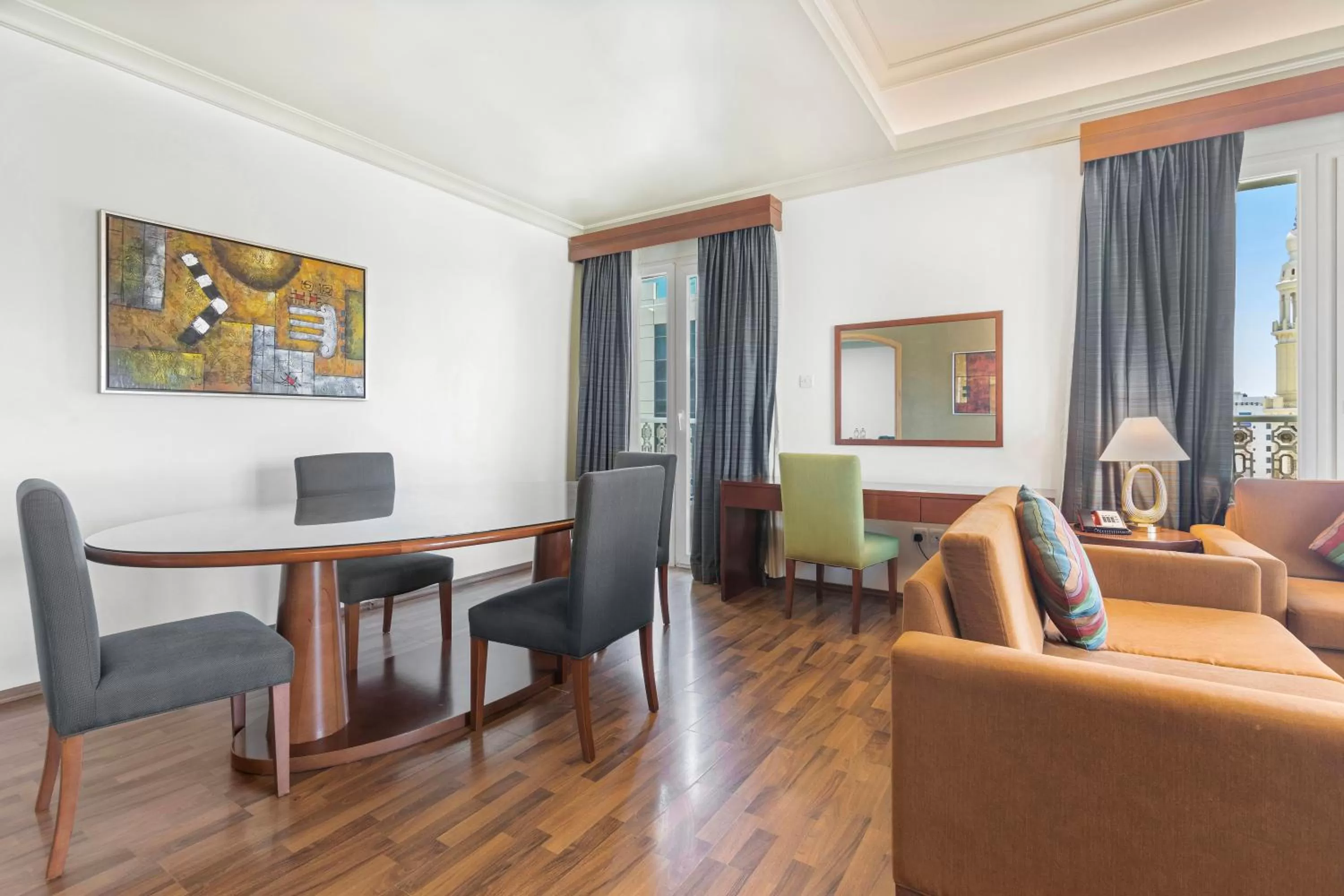 Living room in Al Khoory Hotel Apartments Al Barsha