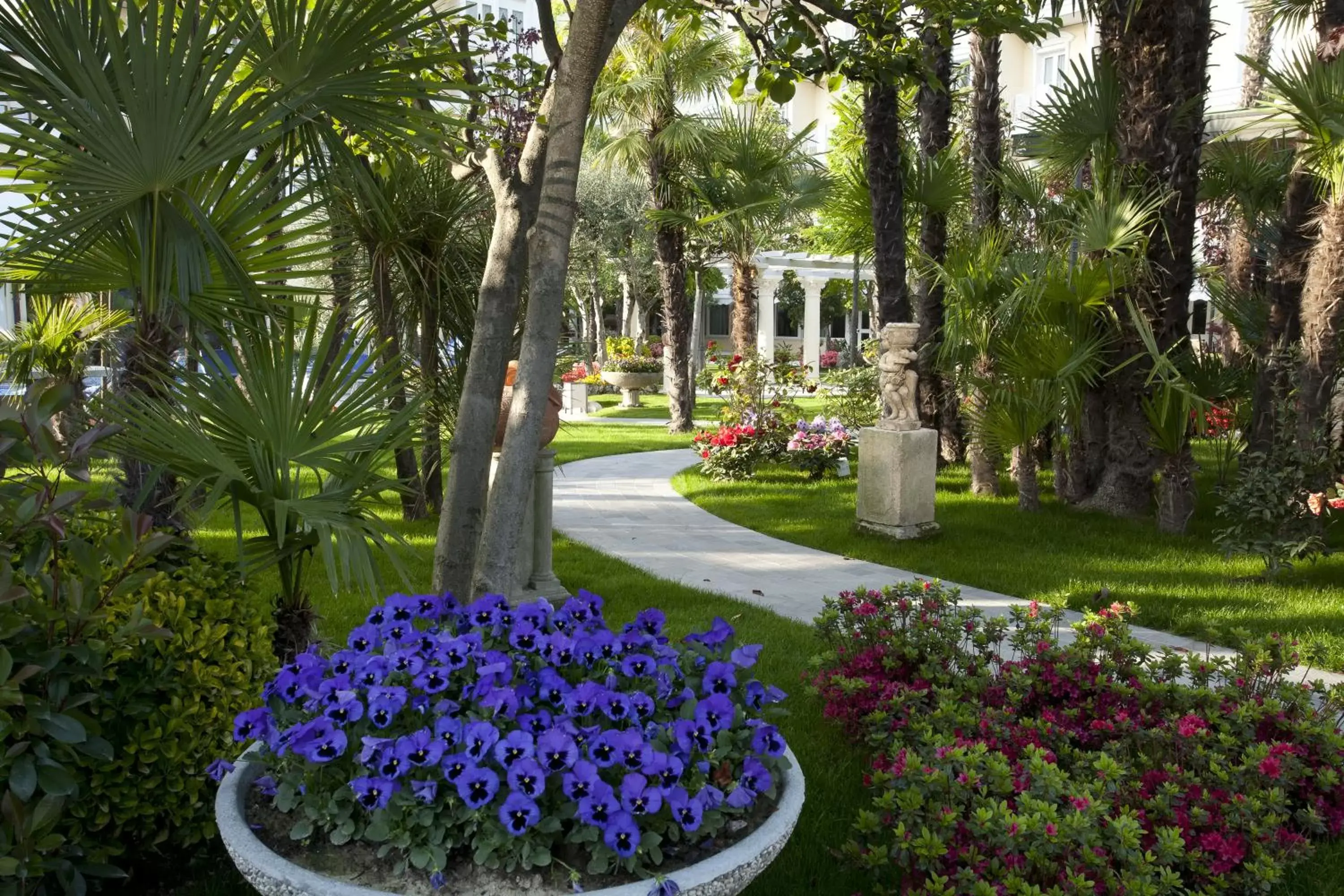 Day, Garden in Grand Hotel Trieste & Victoria